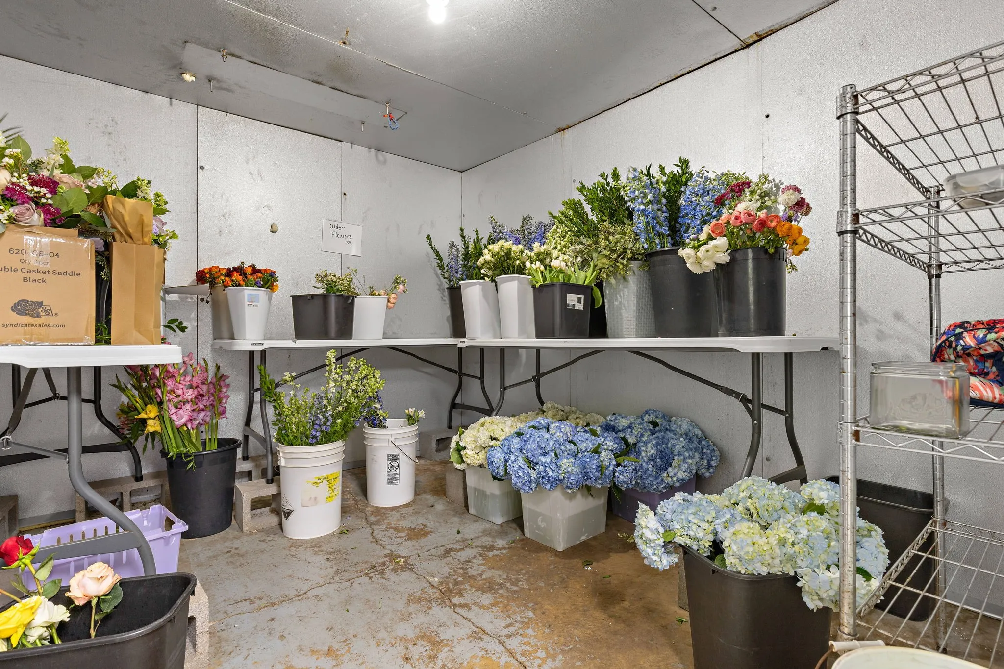 View of storage room