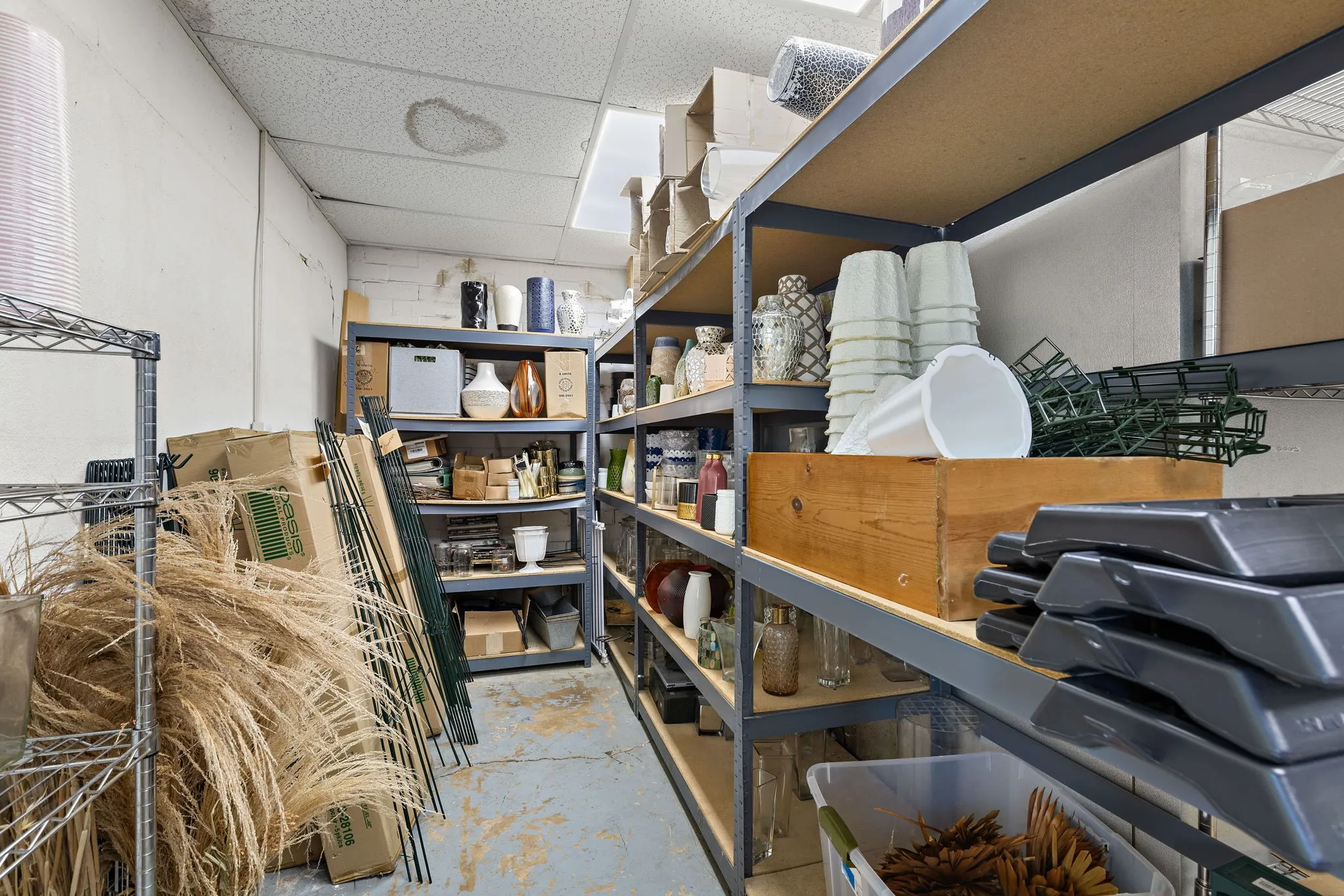 View of storage