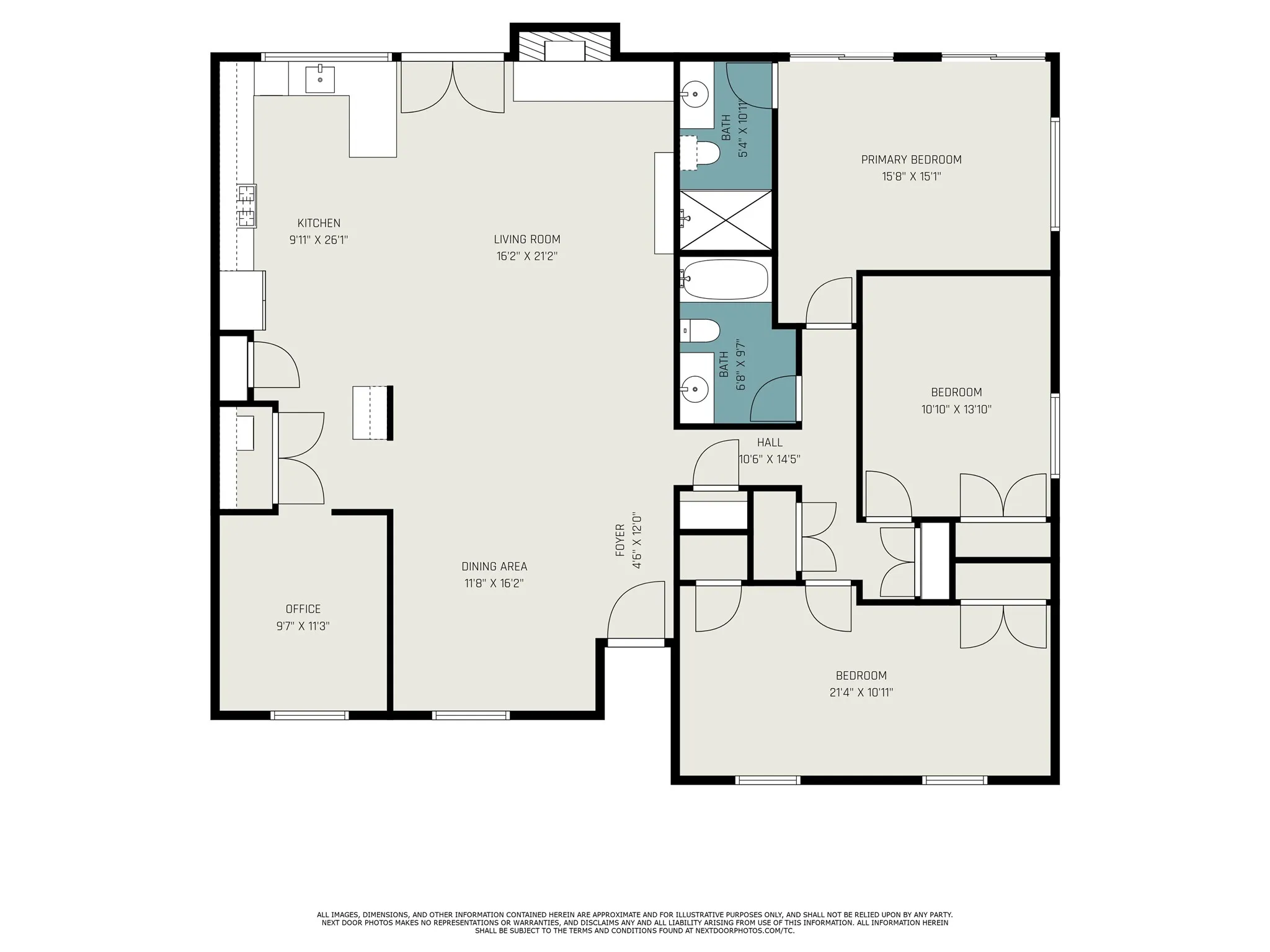 View of floor plan / room layout