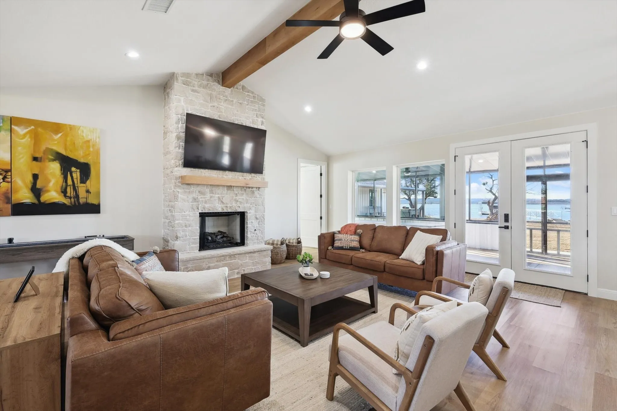 Single Family Residence For Sale in Palo Pinto County , 413 Hoot Avenue, Graford, Texas 76449, 7 Bedroom, 6 Bathroom, 4 Garage spaces, 3,920 Sqft, built in 2022, mls#21064724, Real Estate Agent in Graford, Homes For Sale in Palo Pinto county, Homes For Sale in Graford, Realtor in Graford Texas, Real Estate Brokerage Independent Realty Texas, Luminita Cordes Realtor