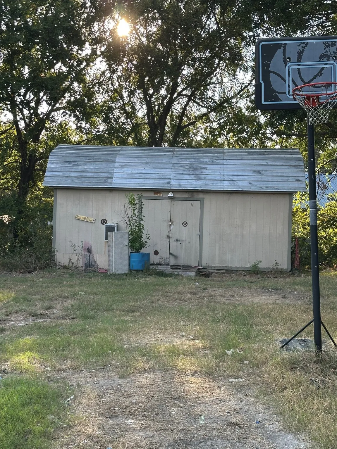 View of shed