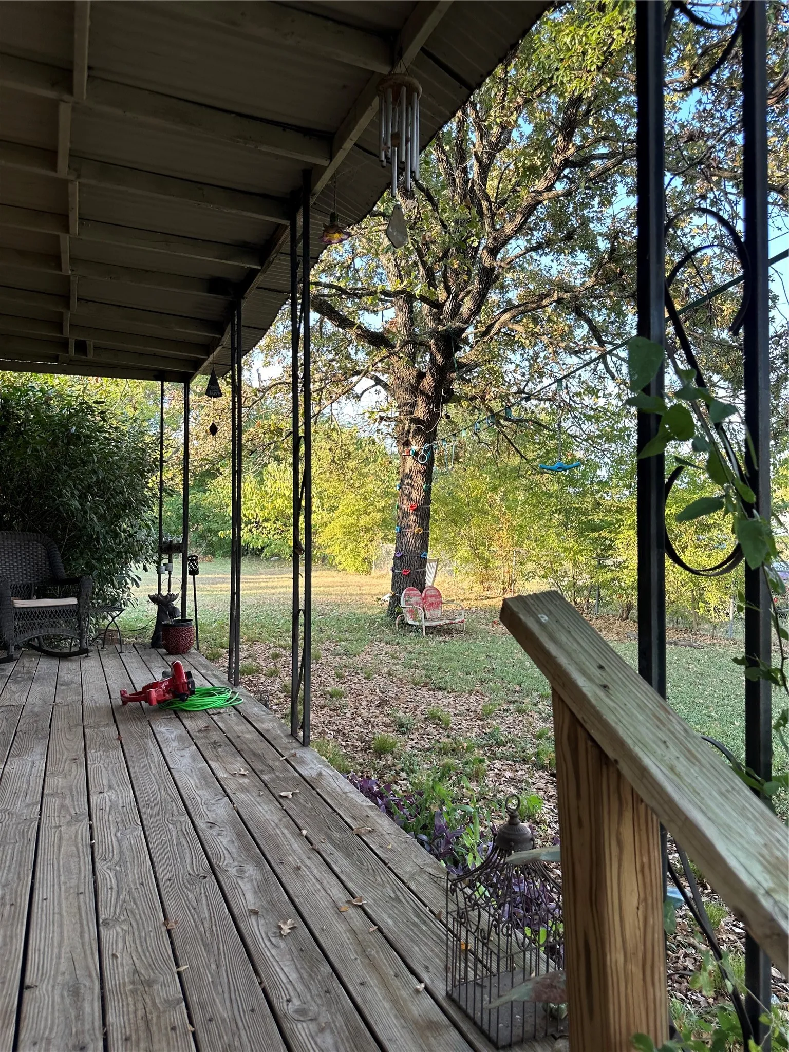 View from front porch