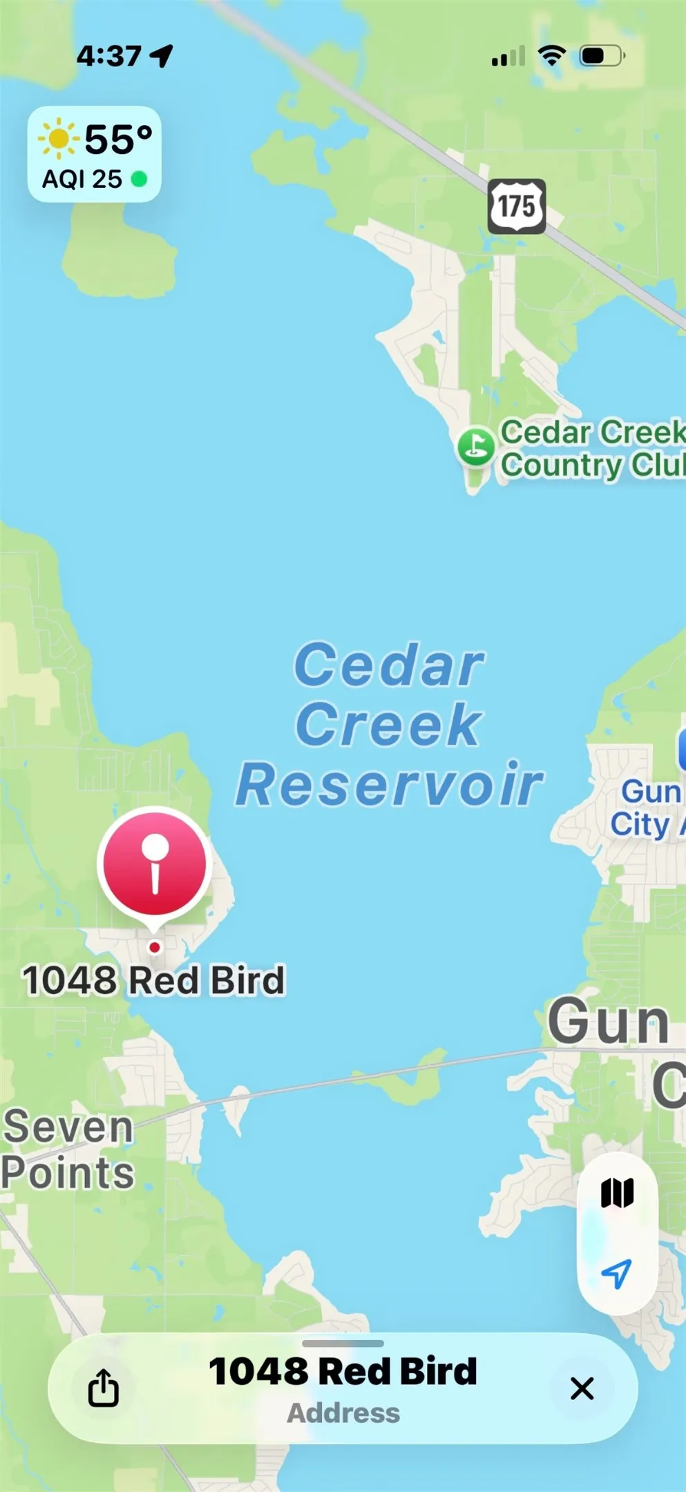 Proximity to lake