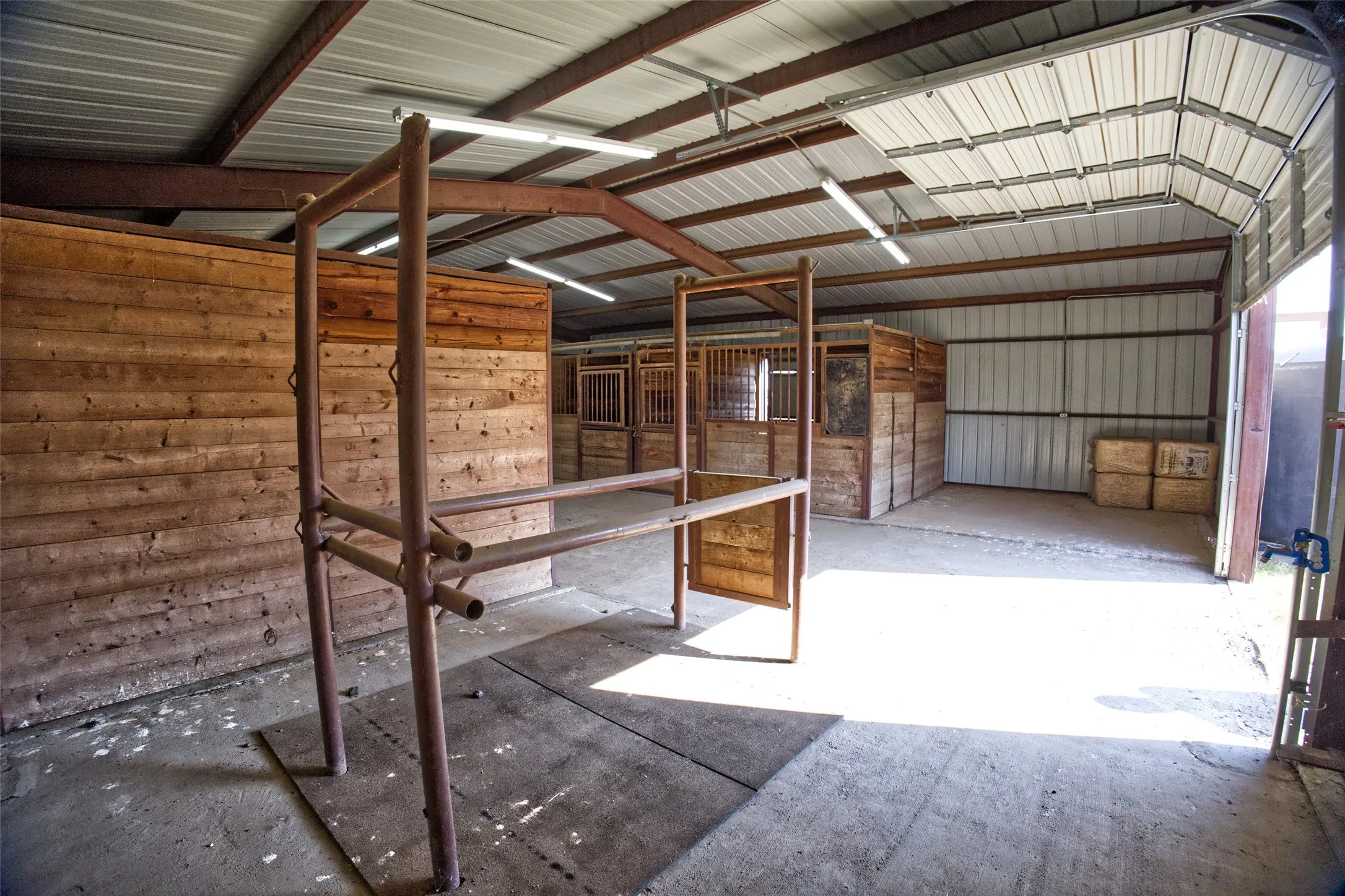 View of stable