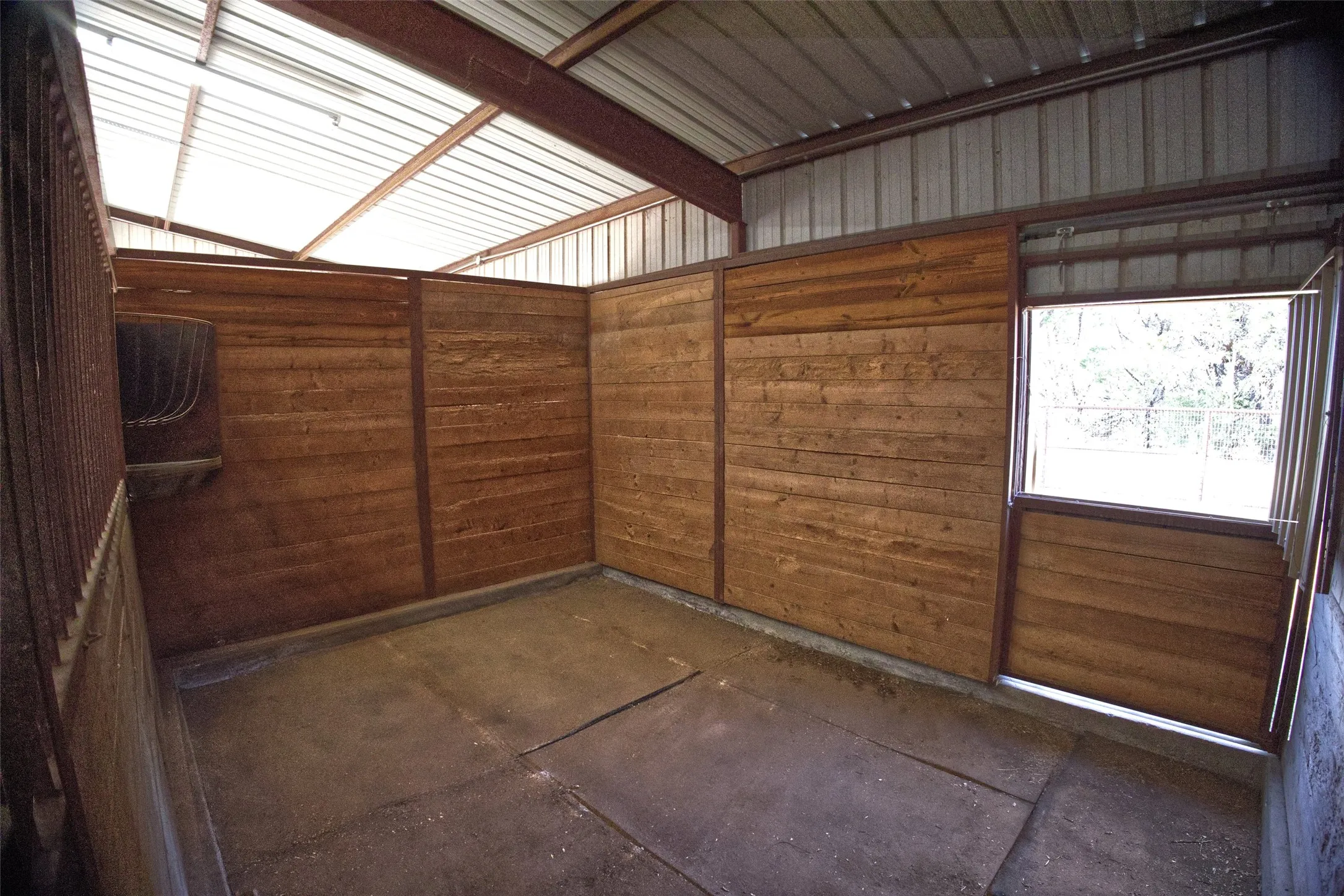 View of stable