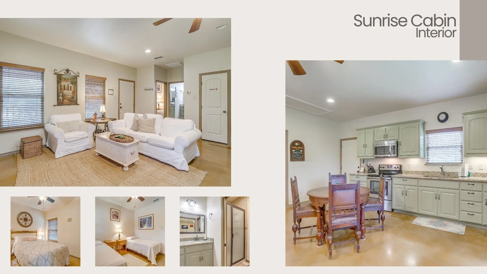 3rd home living and bedroom collage.