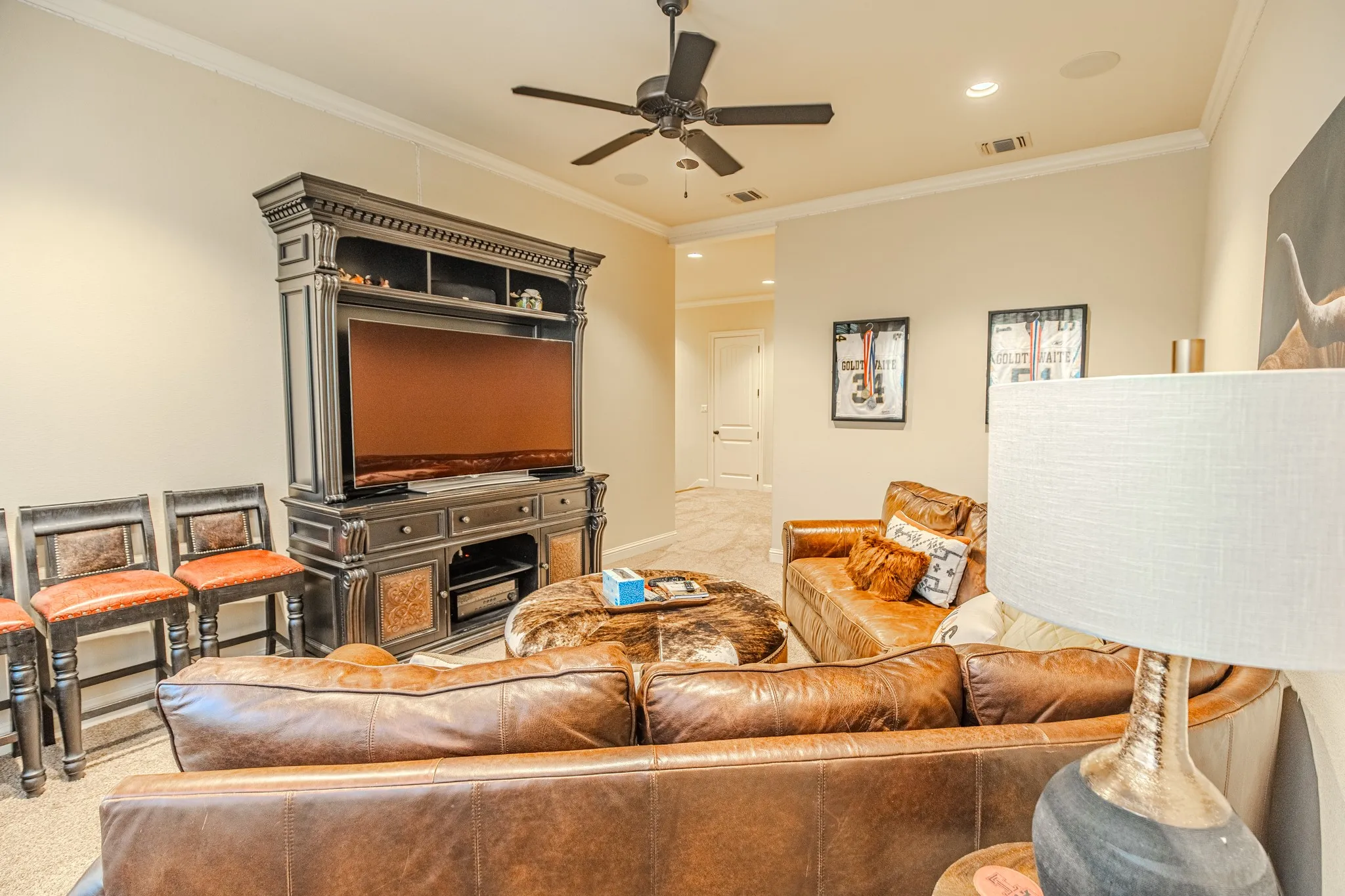 Upstairs Living area