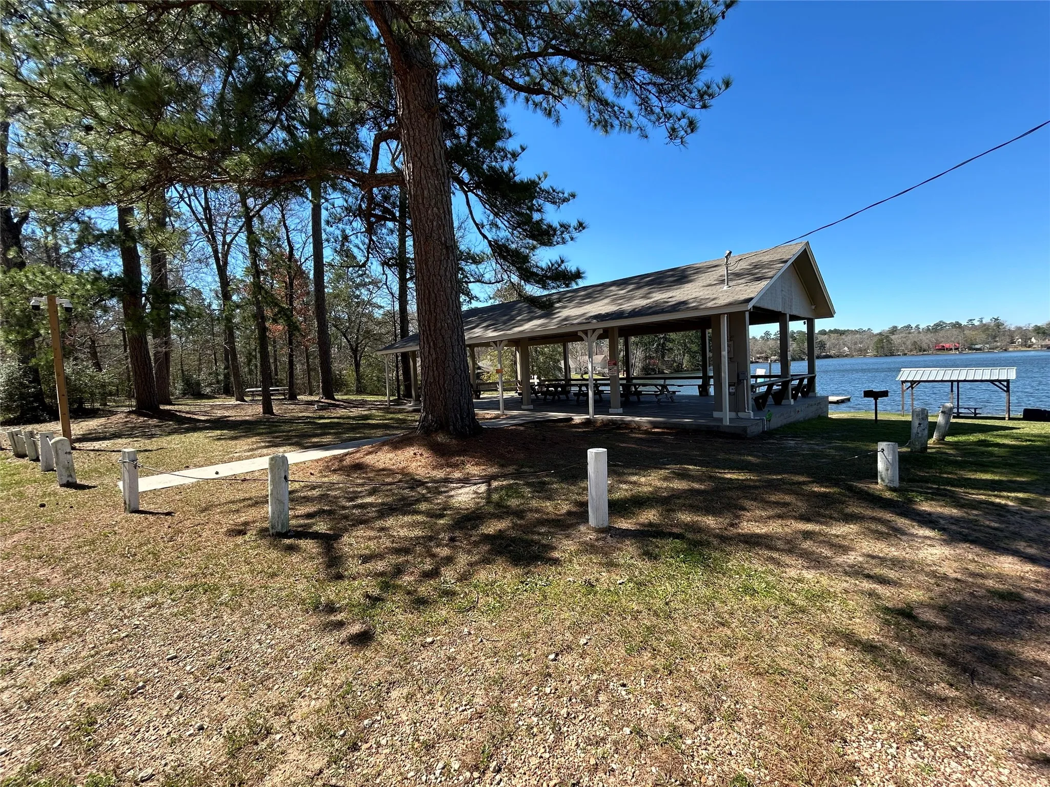Pavillion by the Lake.