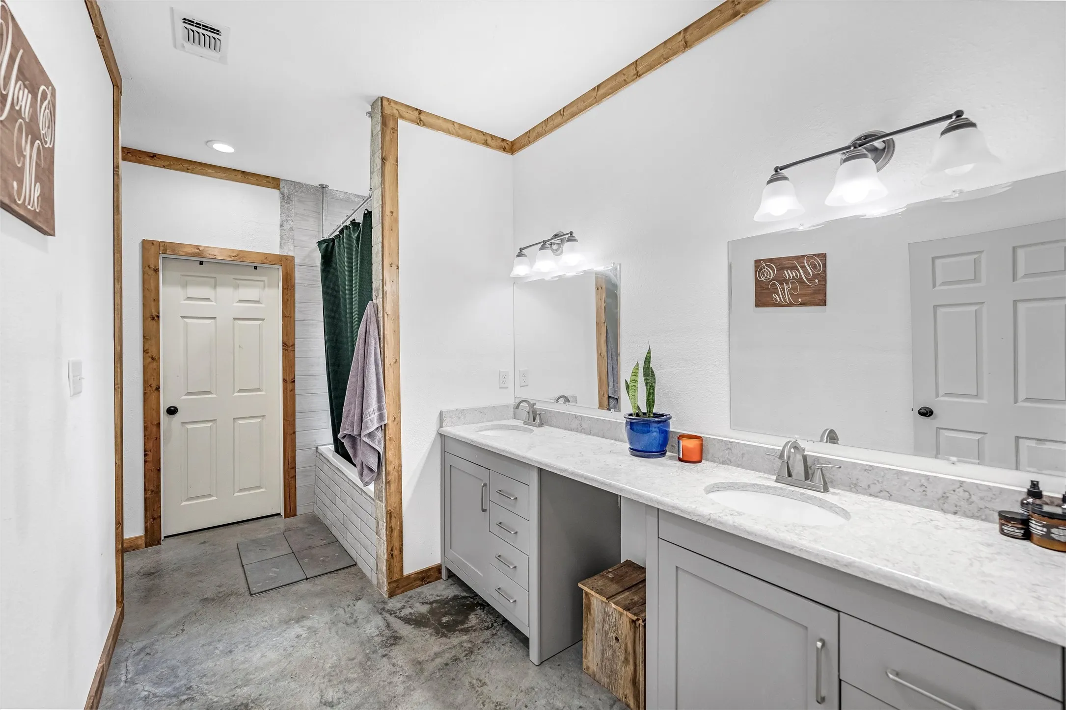 Master bathroom