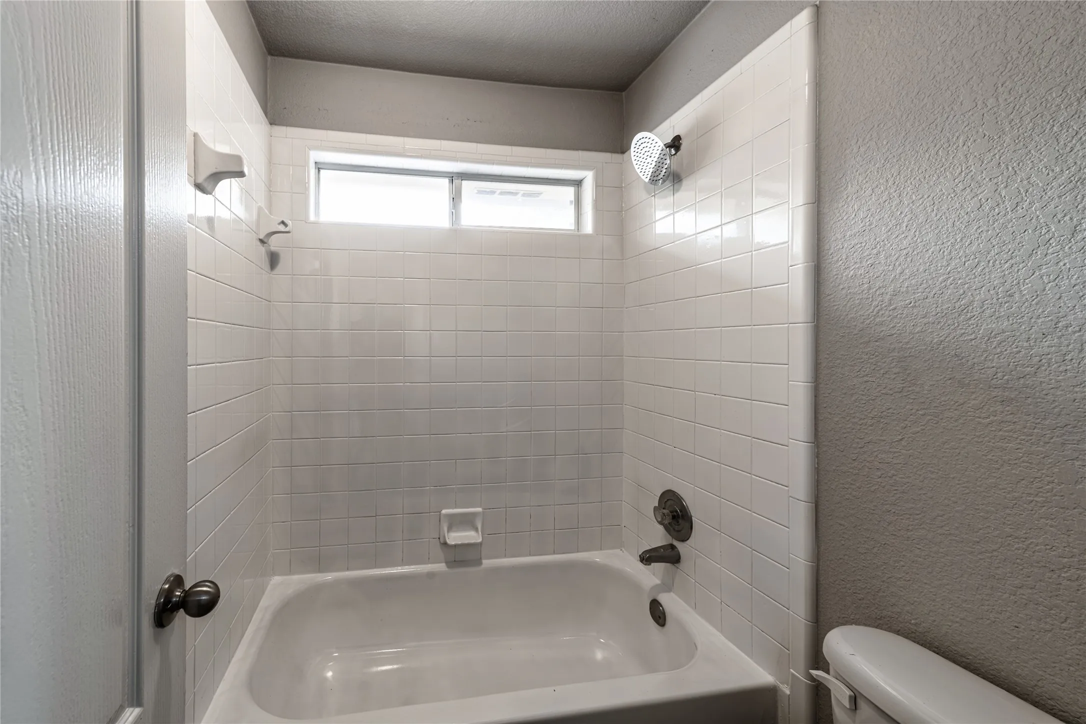 Bath shower combo.
