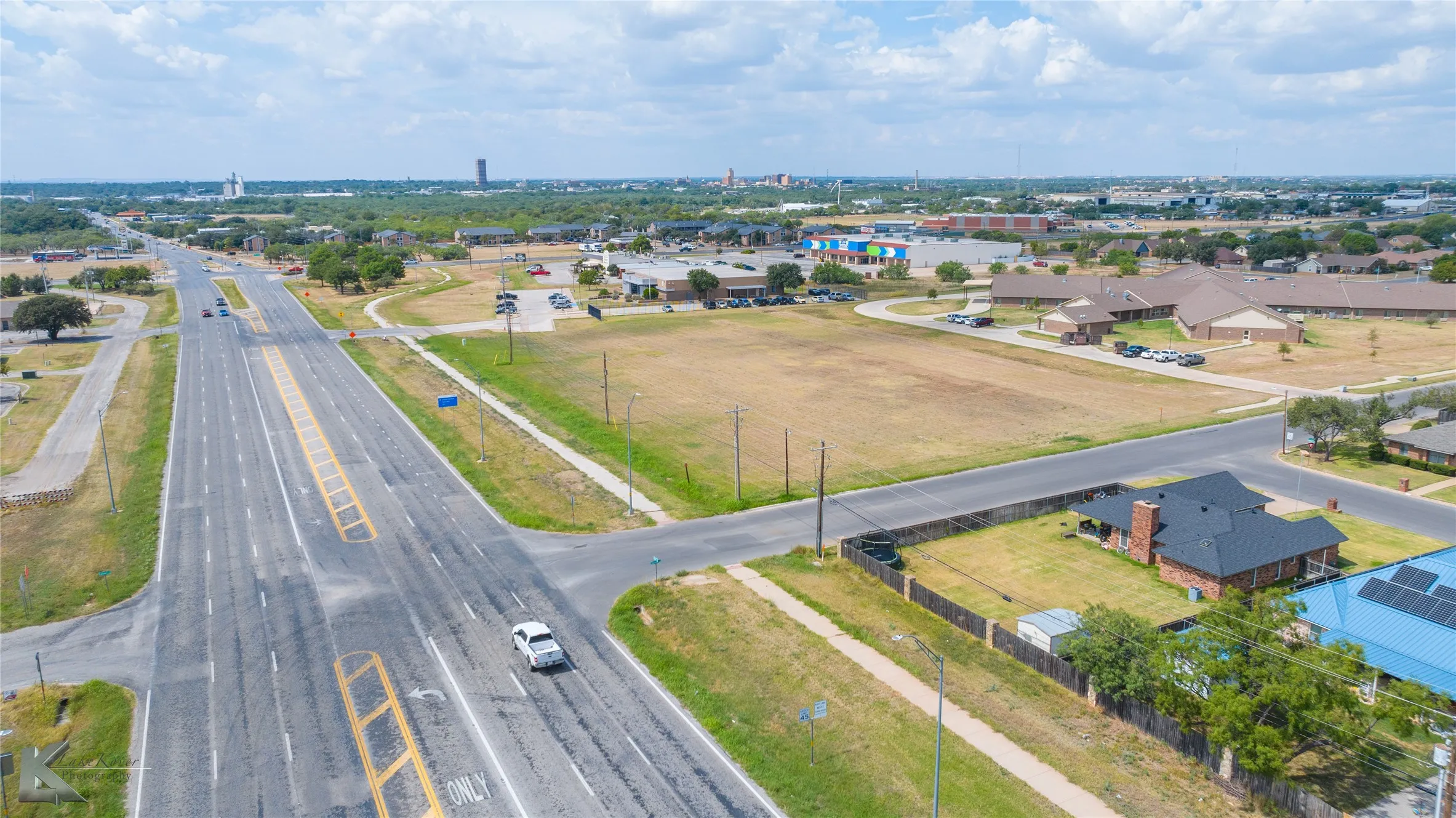 Drone / aerial view