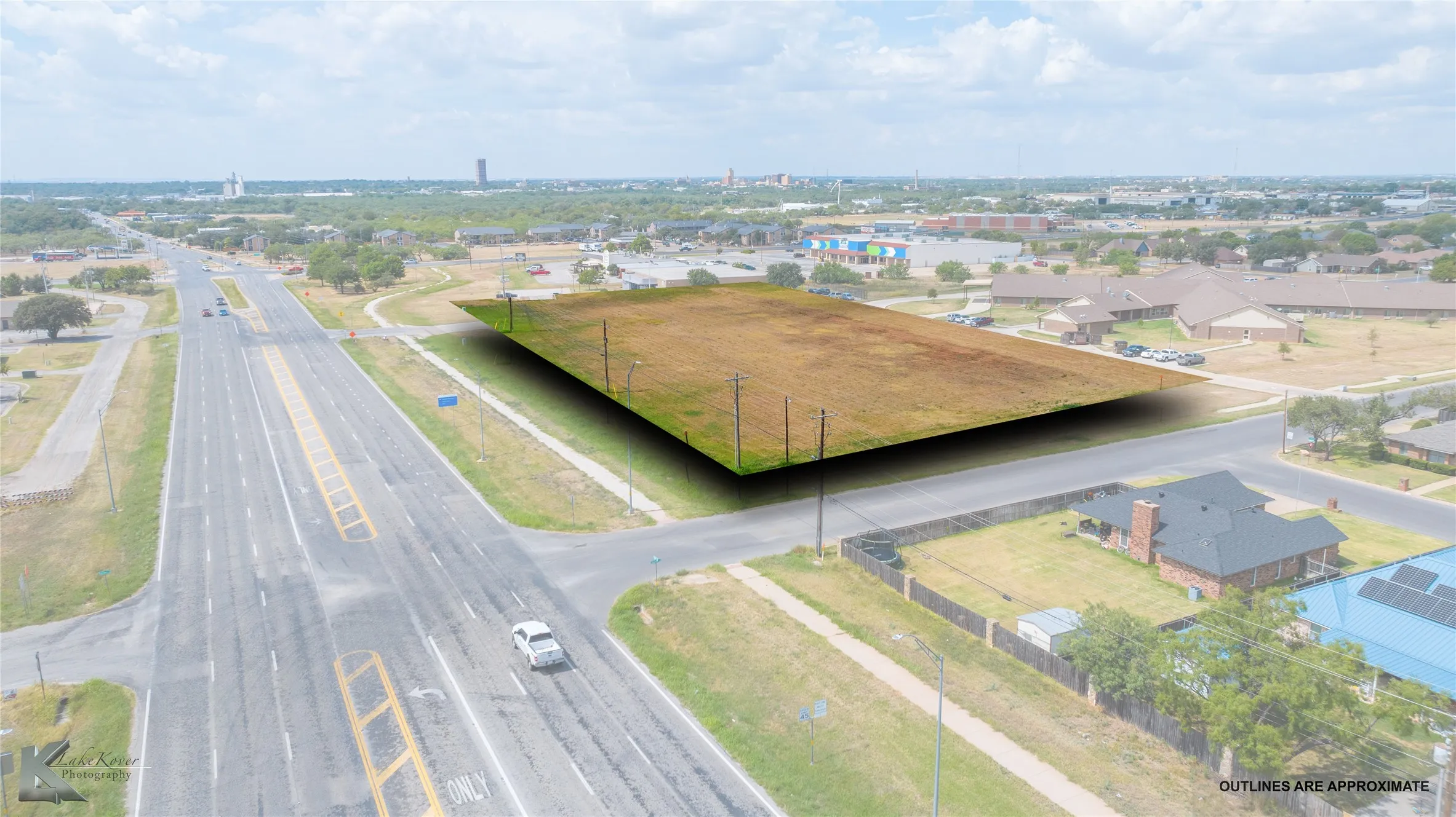 Drone / aerial view
