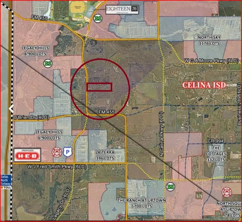 Improved Land For Sale in Collin County , 17374 W Fm 455 (Legacy Dr), Celina, Texas 75009, 0, 0, Garage spaces, 0 Sqft, built in 1983, mls#21053953, Real Estate Agent in Celina, Homes For Sale in Collin county, Homes For Sale in Celina, Realtor in Celina Texas, Real Estate Brokerage Independent Realty Texas, Luminita Cordes Realtor