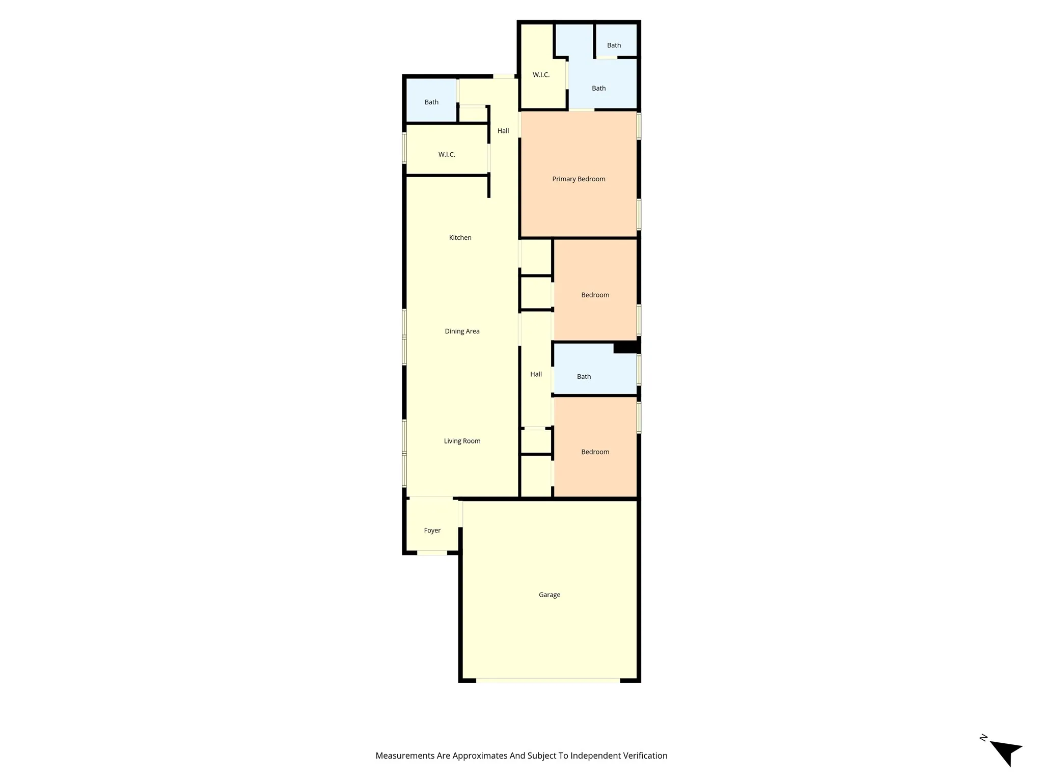View of room layout