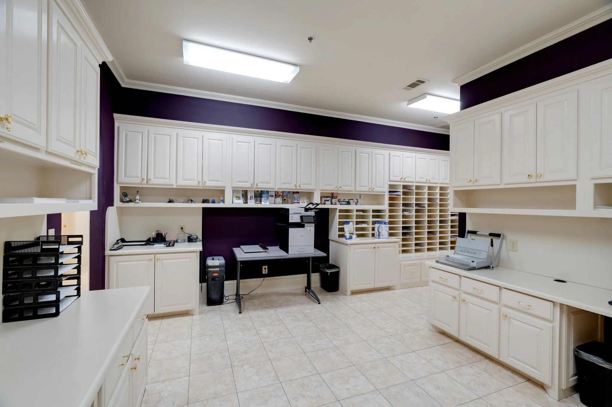 Large workroom.
