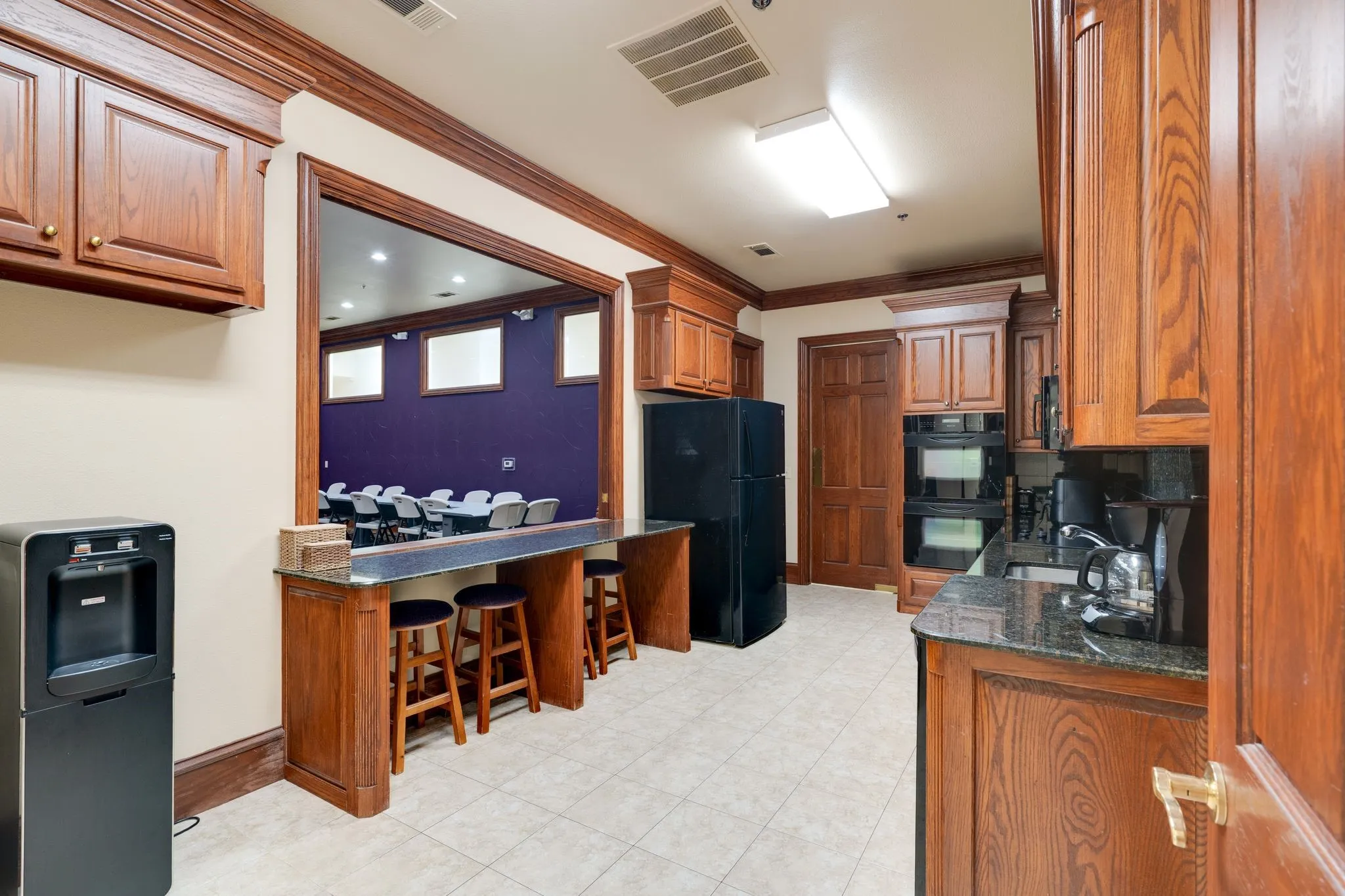 Kitchen Adjoining Flex Room.