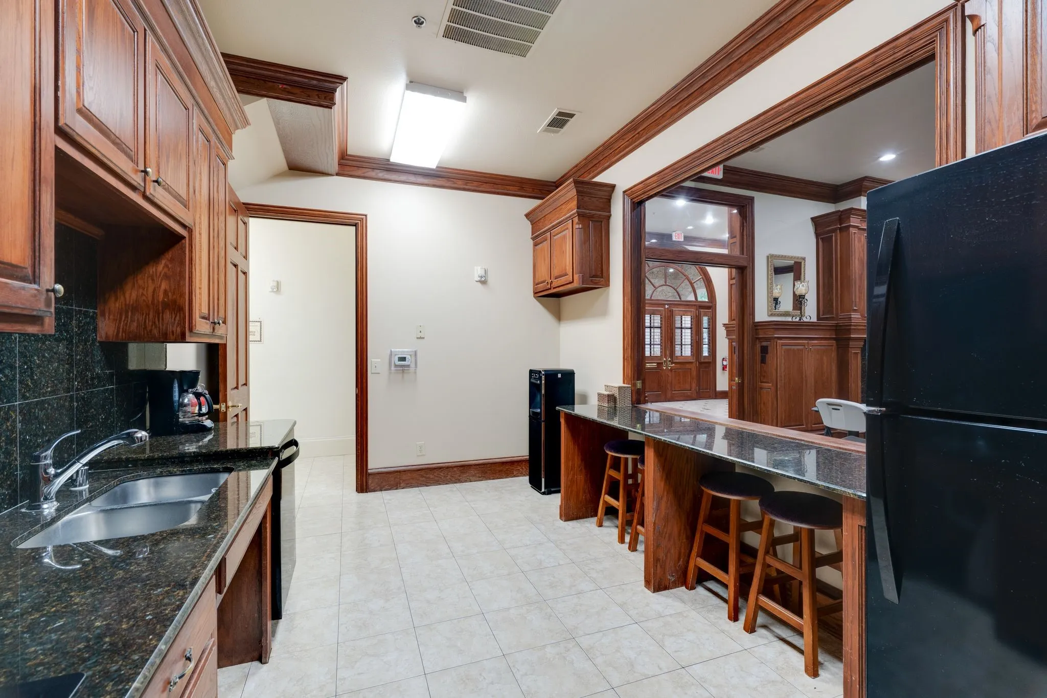 Kitchen and Break area.