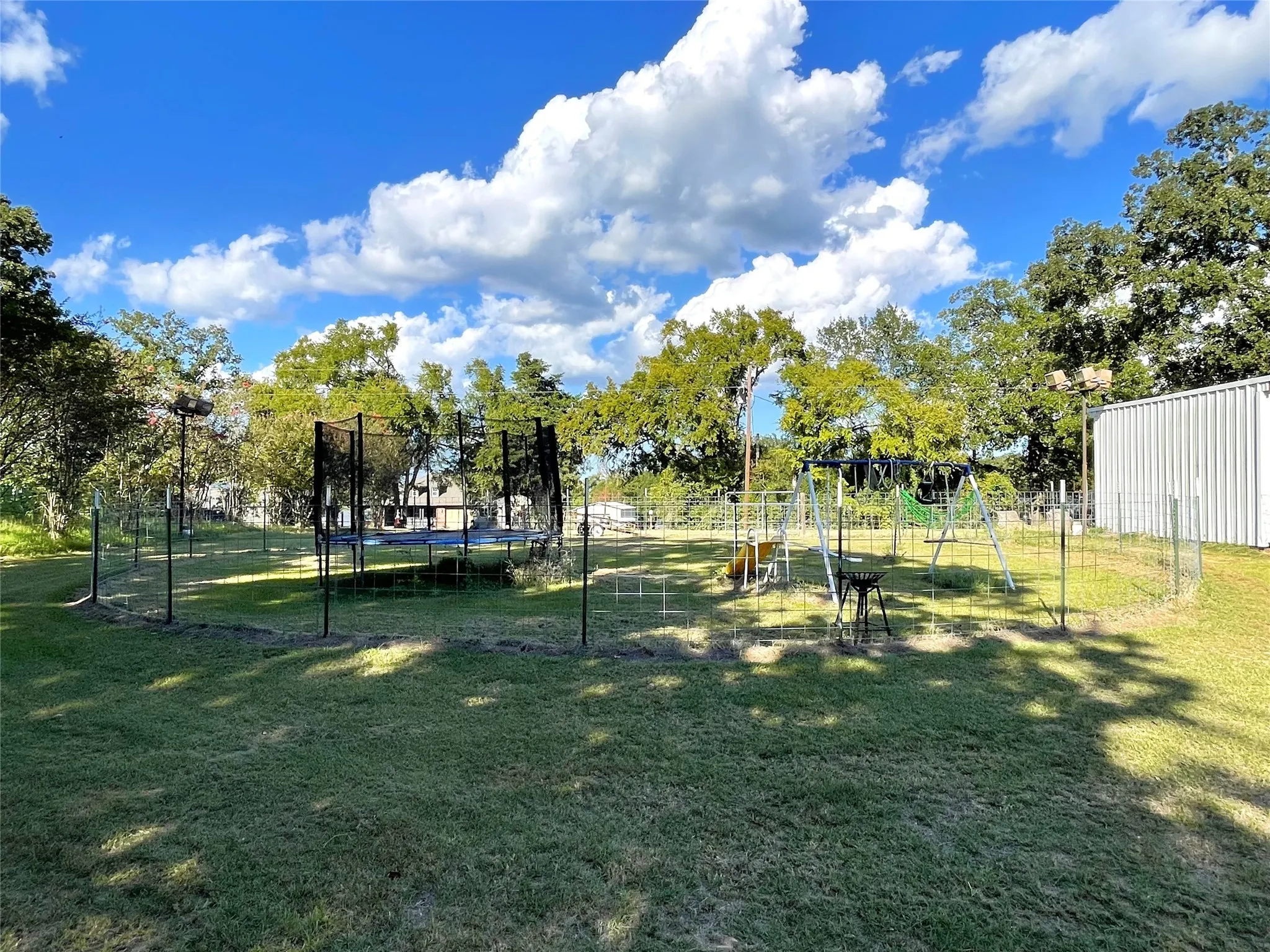 Fenced Playground