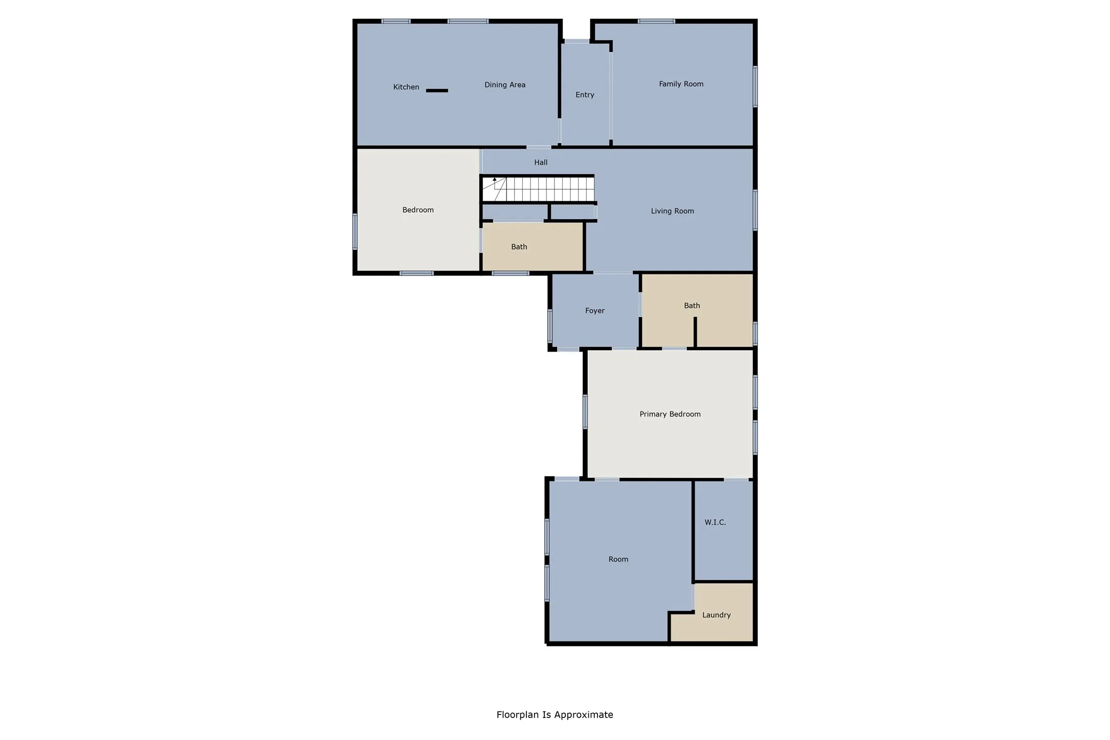 View of room layout
