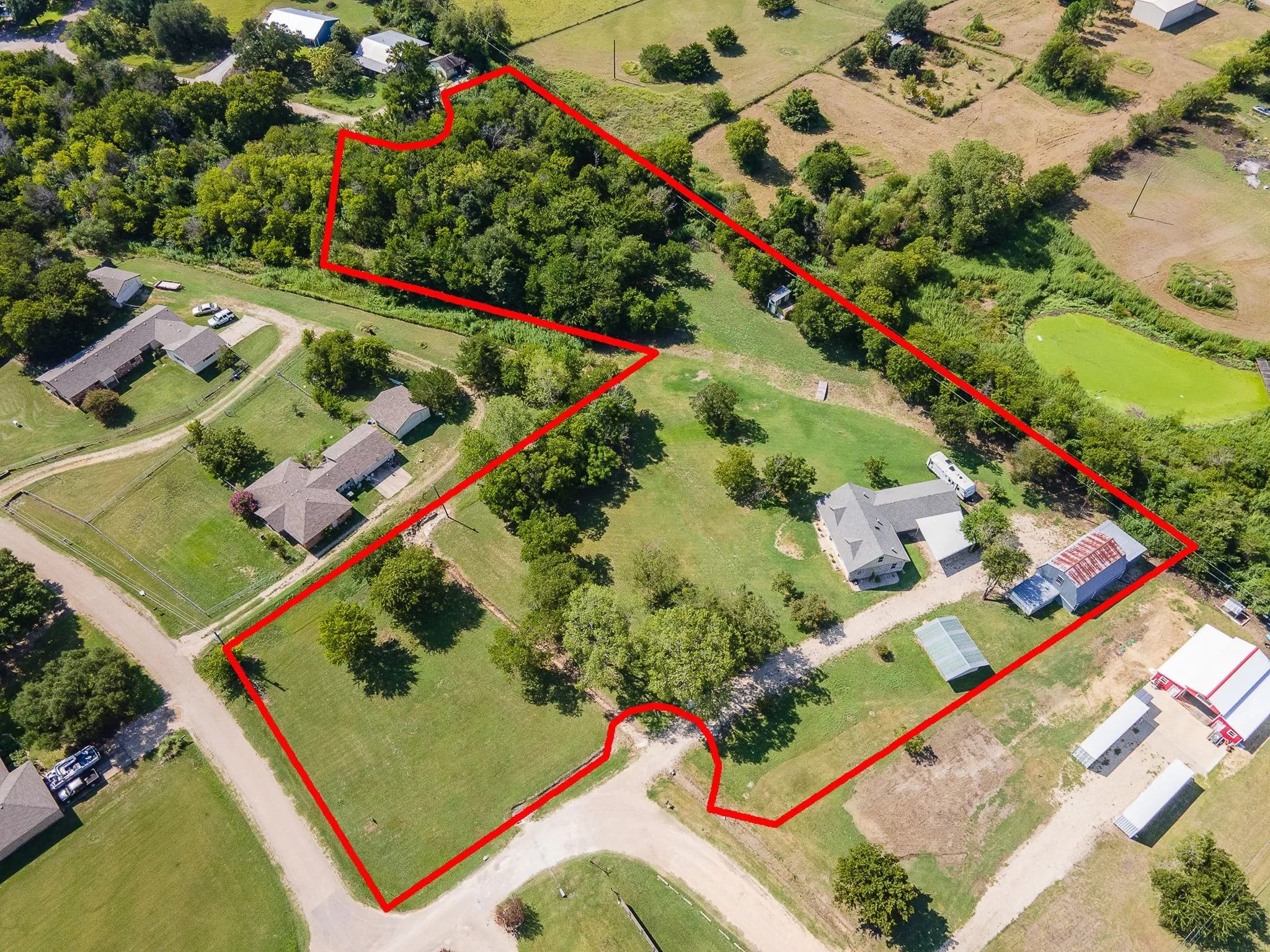 View of property location featuring property parcel outlined