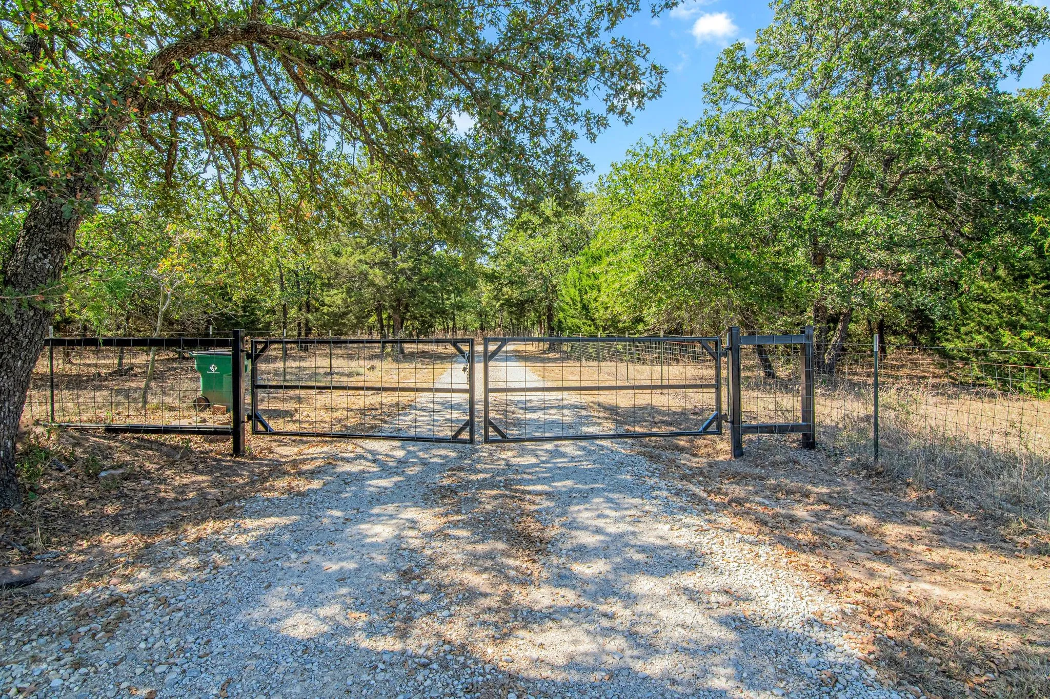 Gated driveway for your privacy