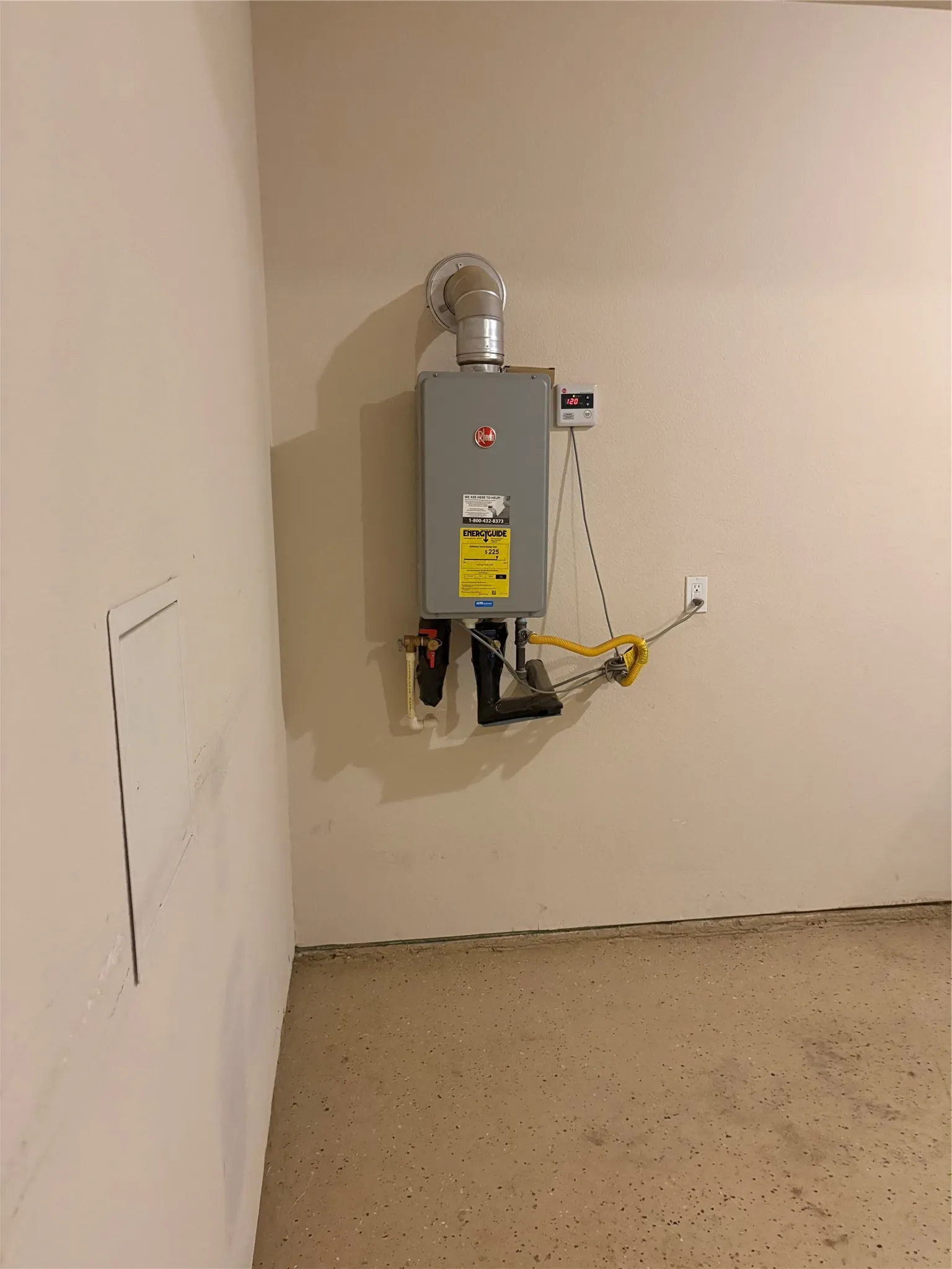 Templates water heater.
