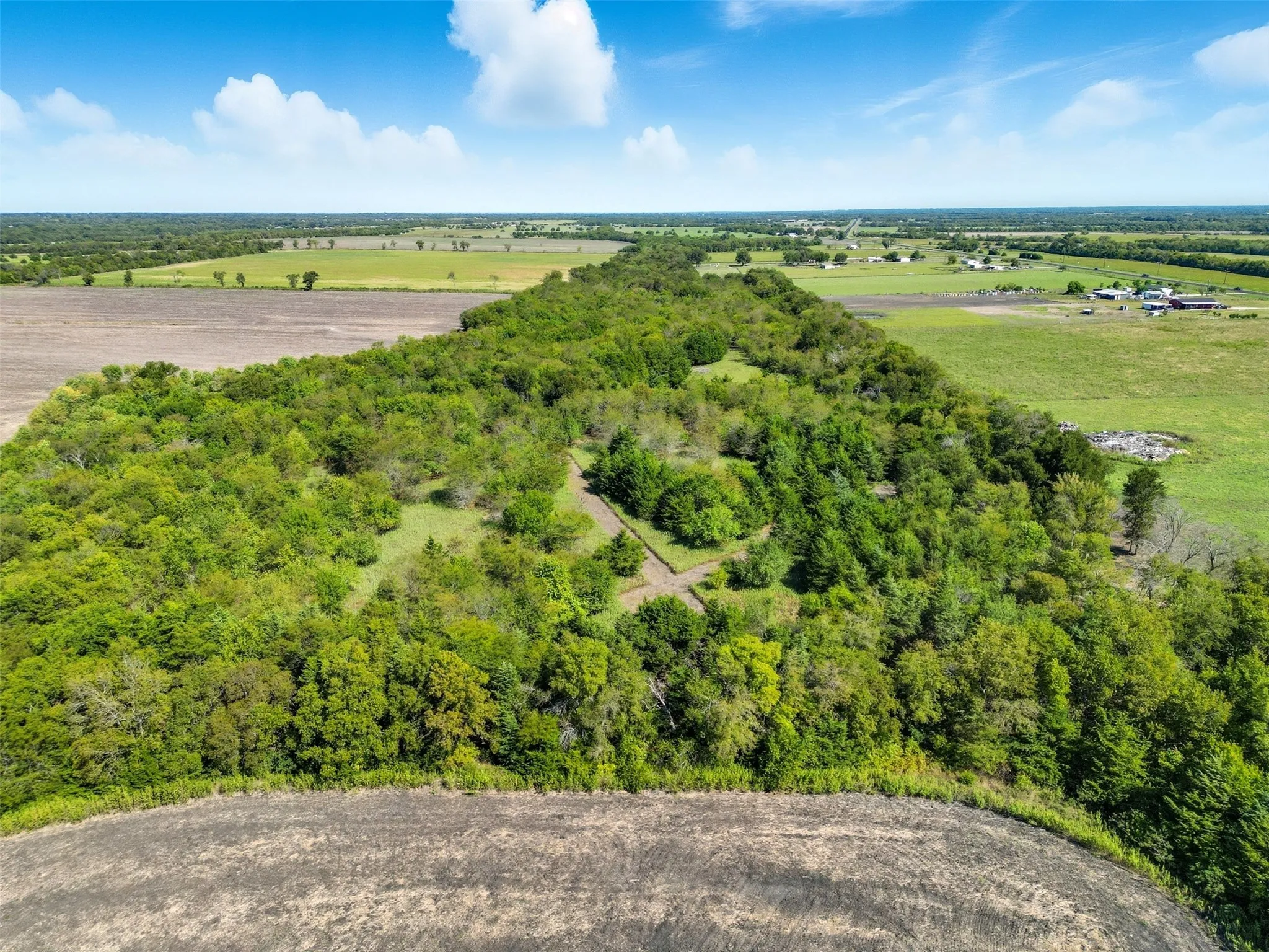 View of rural area featuring abundant farmland