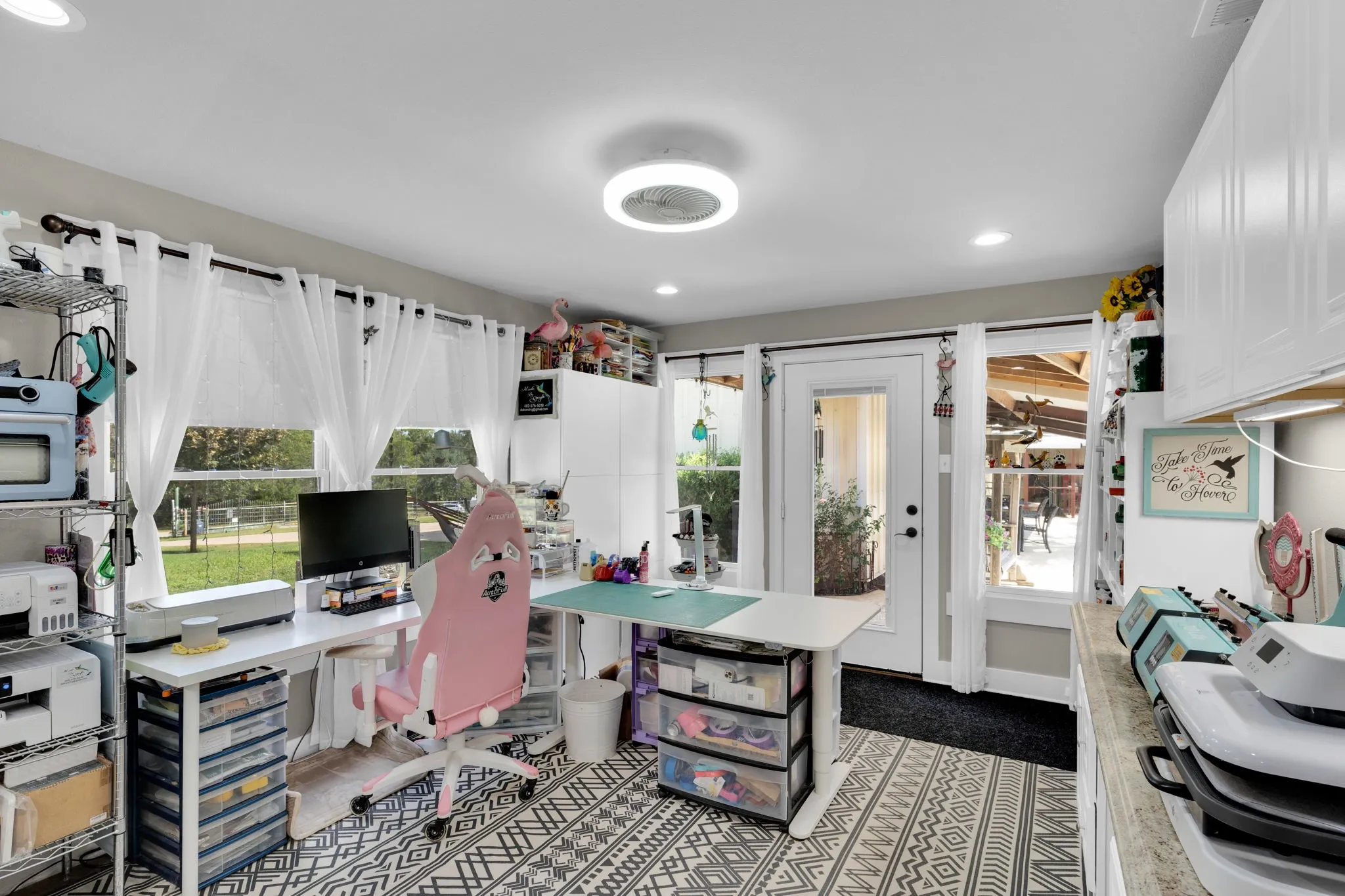 Currently used as a craft room