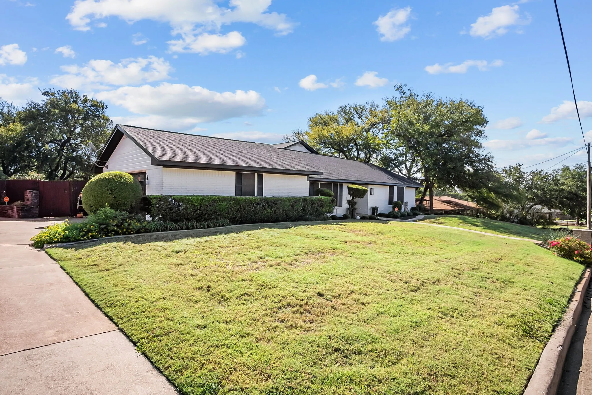 Front and driveway