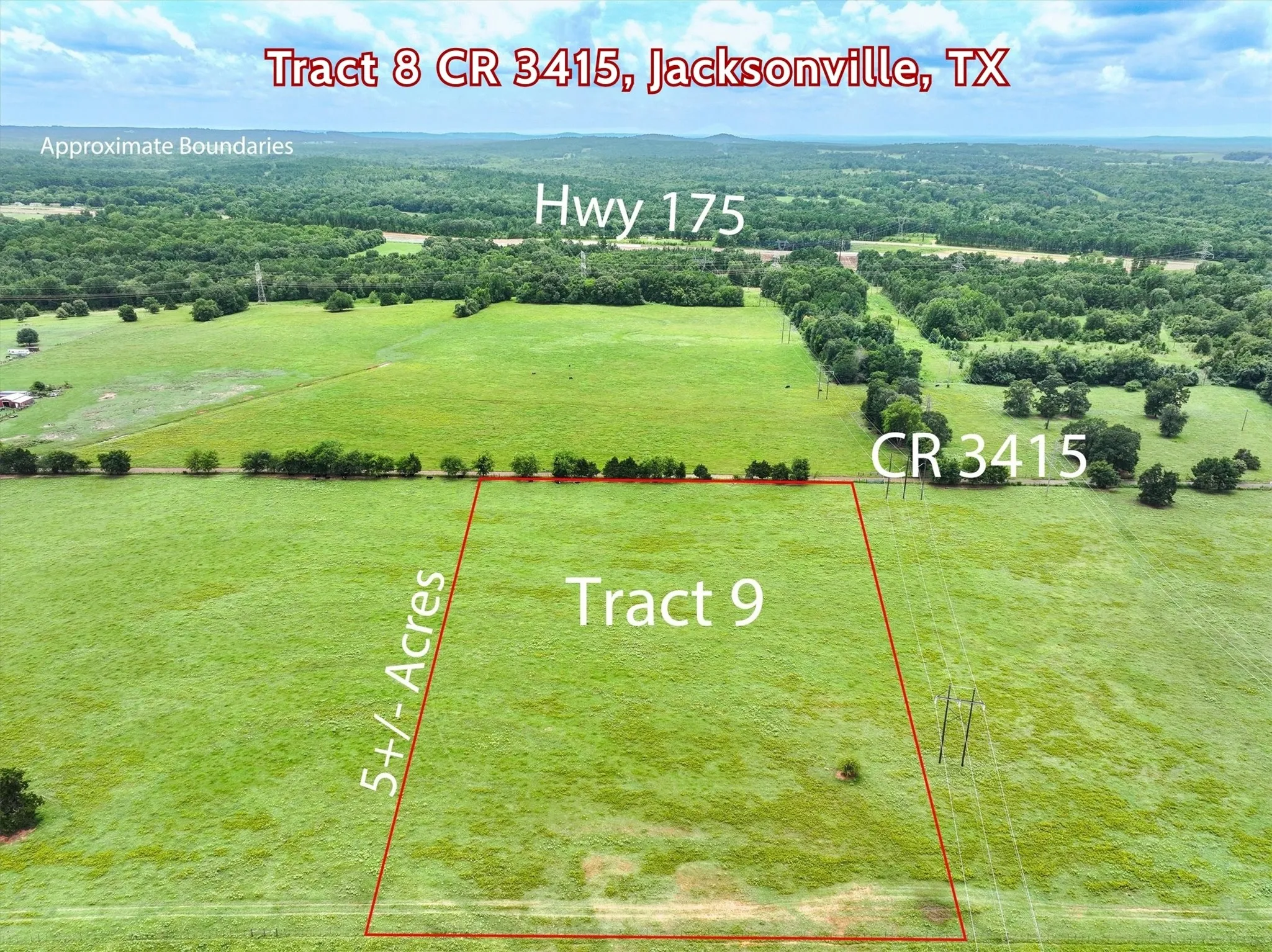 Unimproved Land For Sale in Cherokee County , Tract 9 County Road 3415, Jacksonville, Texas 75766, 0, 0, Garage spaces, 0 Sqft, built in 0, Price $125,000, mls#21061971, Real Estate Agent in Jacksonville, Homes For Sale in Cherokee county, Homes For Sale in Jacksonville, Realtor in Jacksonville Texas, Real Estate Brokerage Independent Realty Texas, Luminita Cordes Realtor