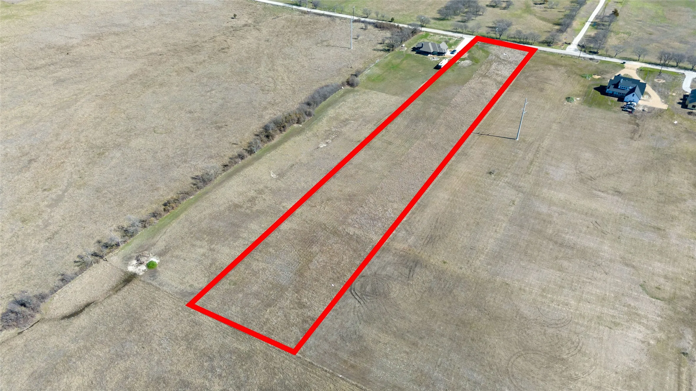 Map / location with property parcel outlined