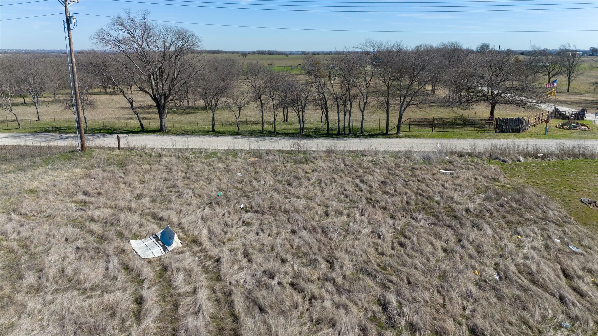 View of yard featuring a rural view