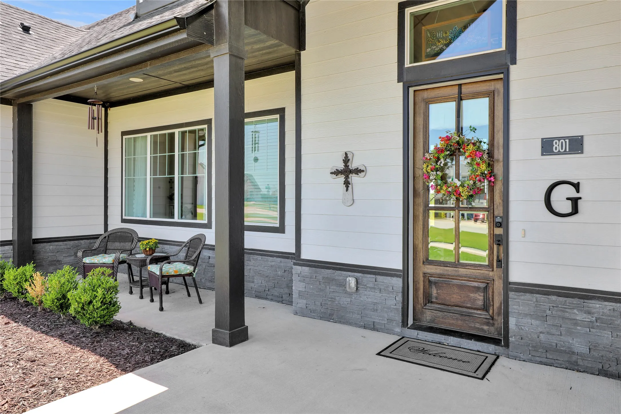 Doorway to property