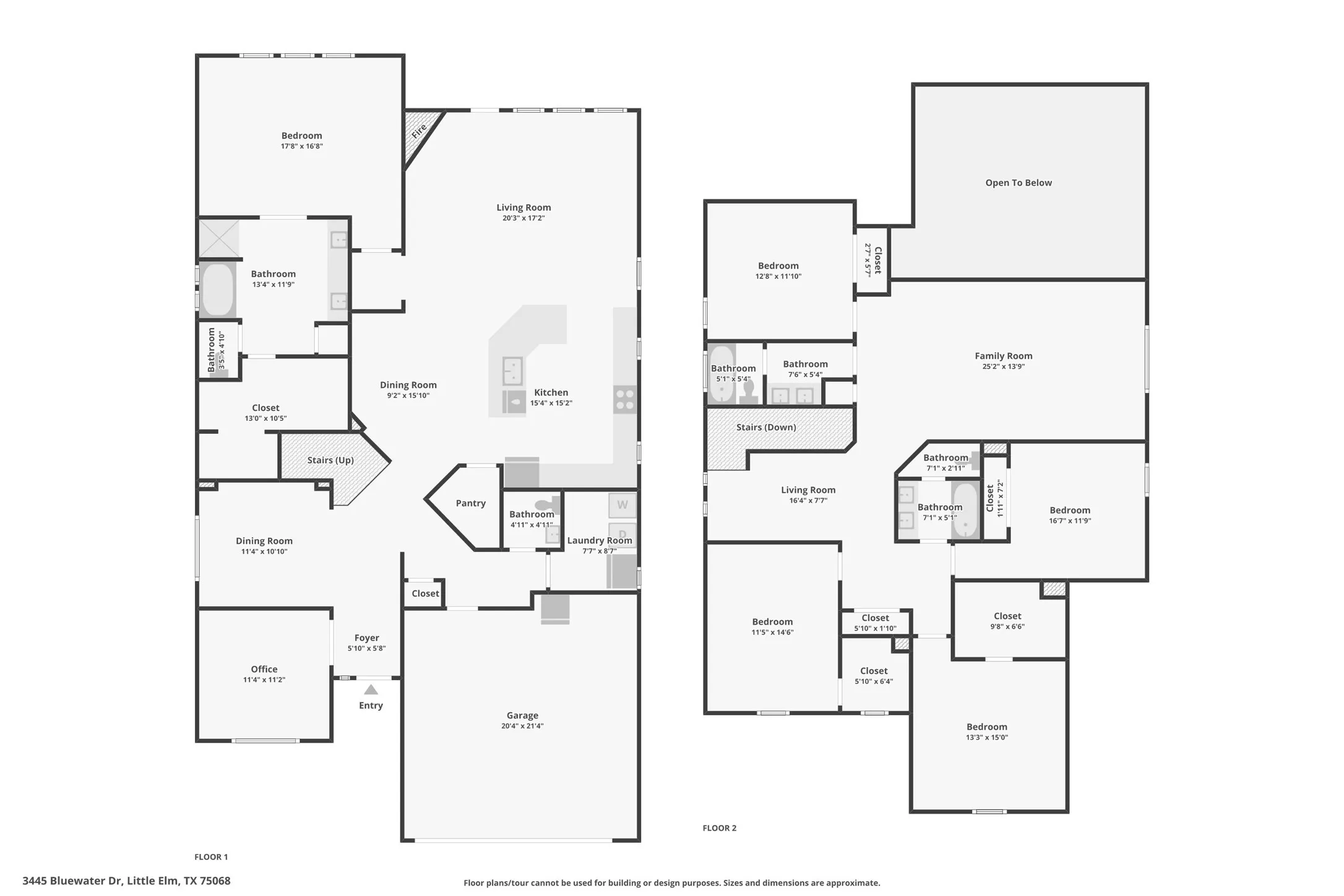 View of home floor plan