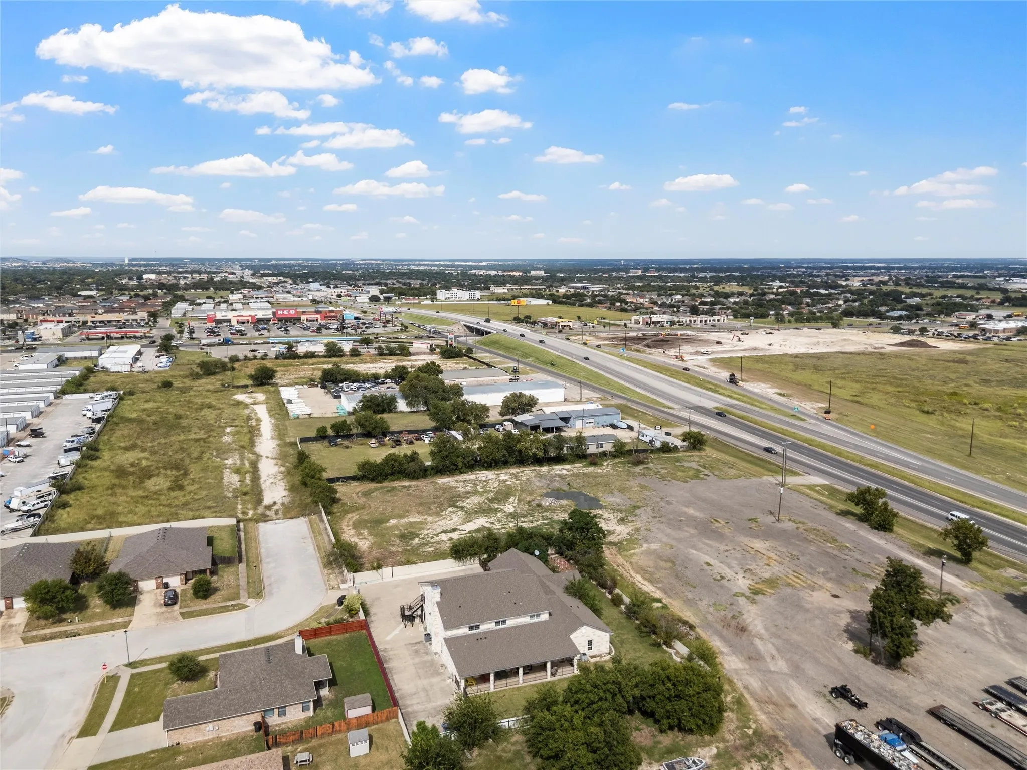 Drone / aerial view
