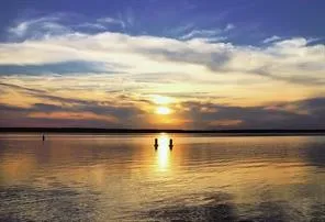Sunset over Lake Whitney