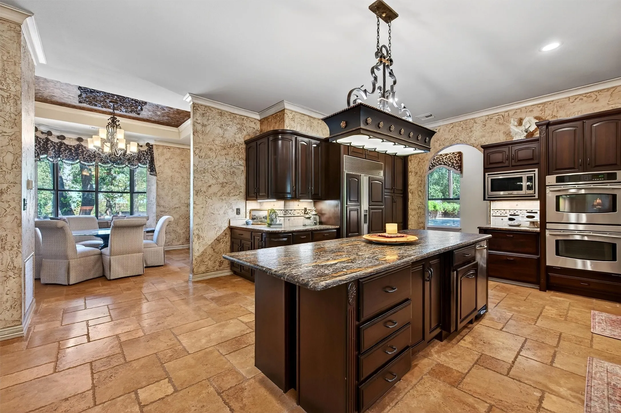 Kitchen Leading into the Breakfast Room