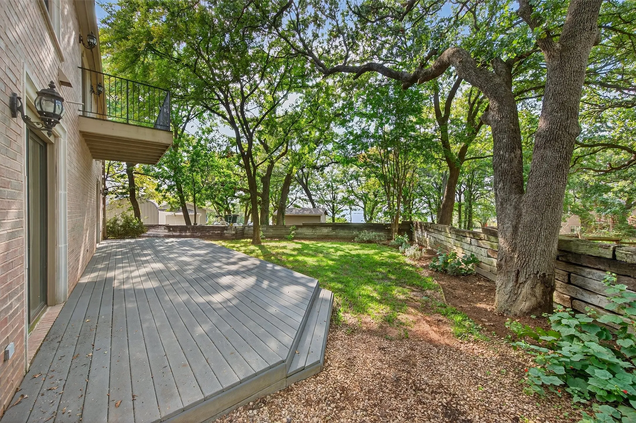 Northwest Facing Deck with View of the Lake