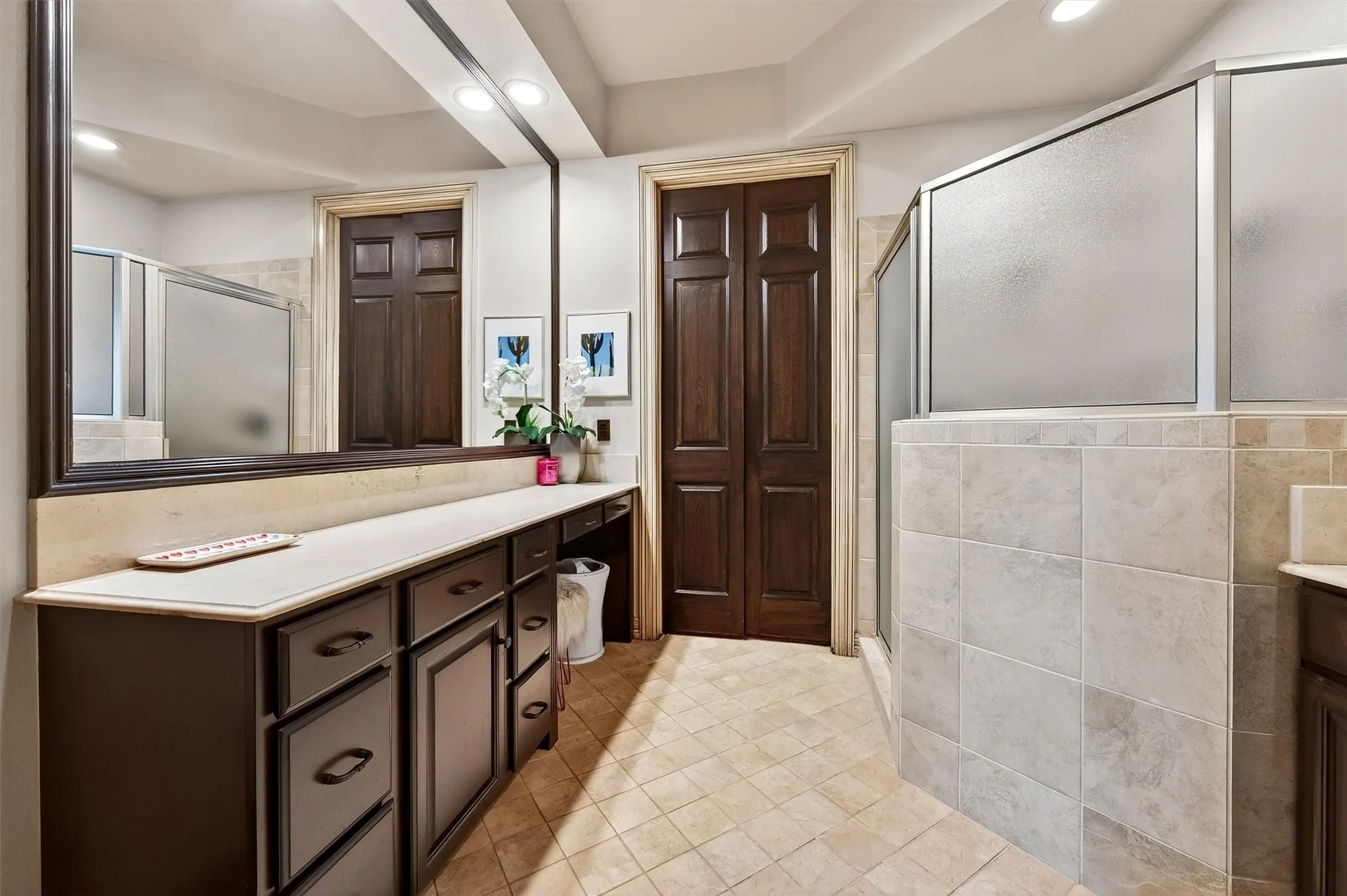 Secondary Bedroom Ensuite Bathroom with Walk In Shower