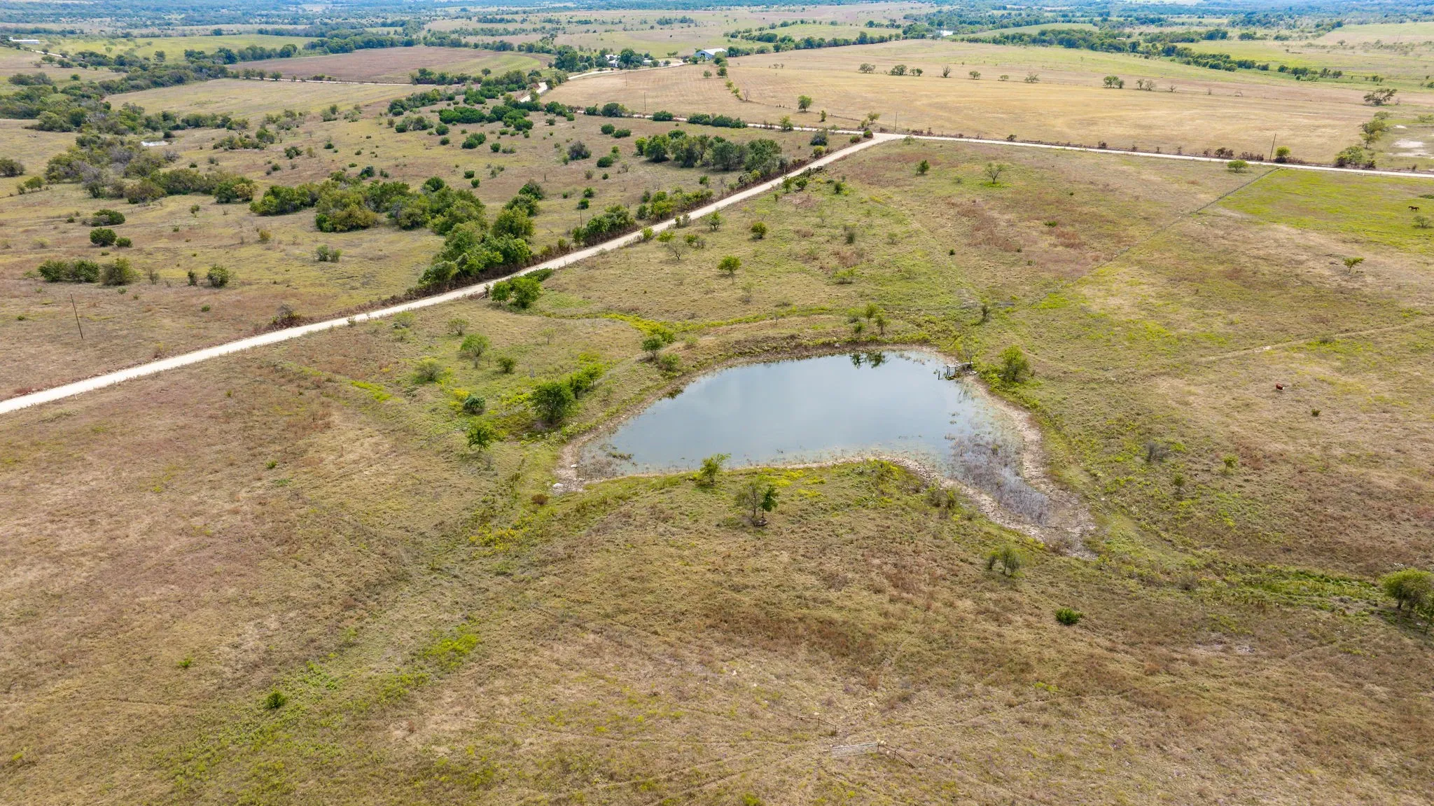 View of rural area featuring a large body of water