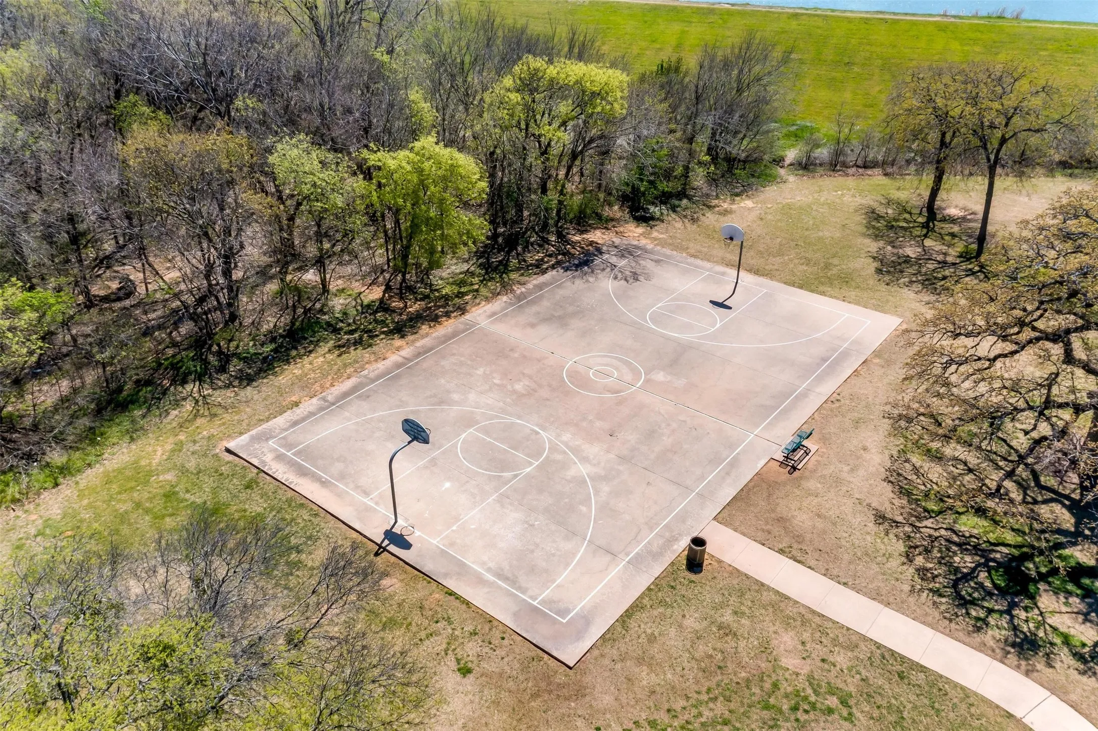 View of basketball court featuring community basketball court