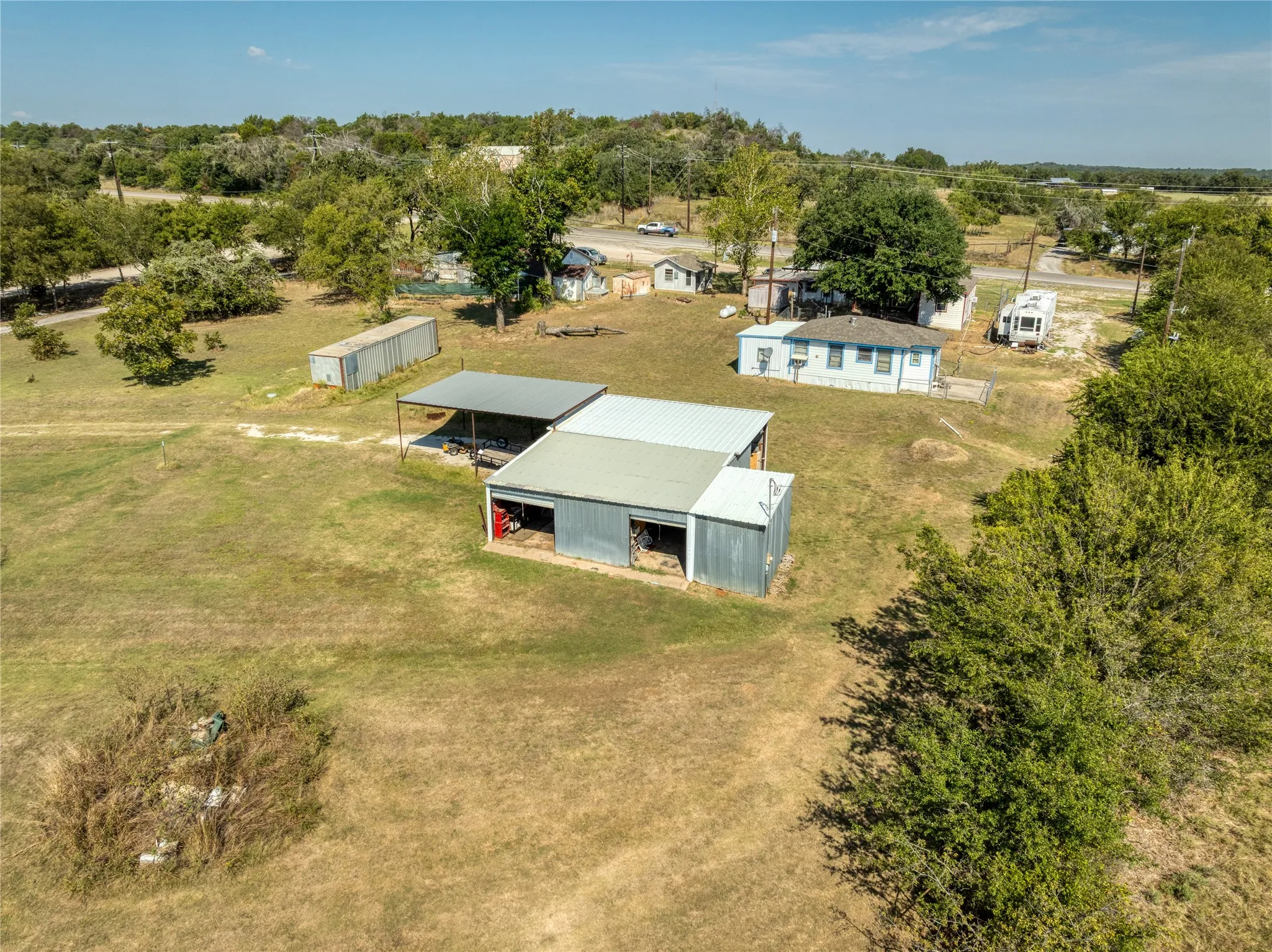 Aerial View from back of the property