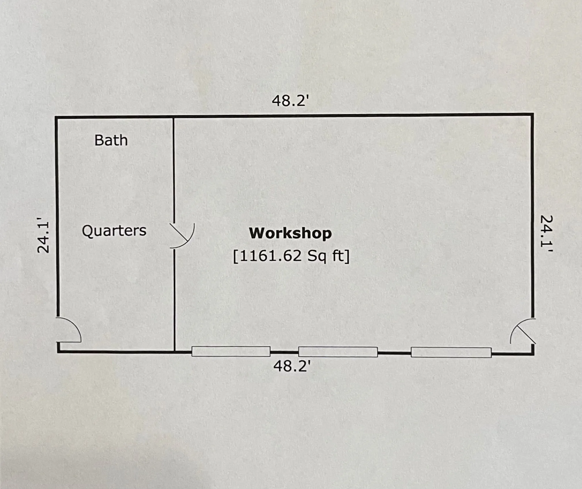 View of home floor plan