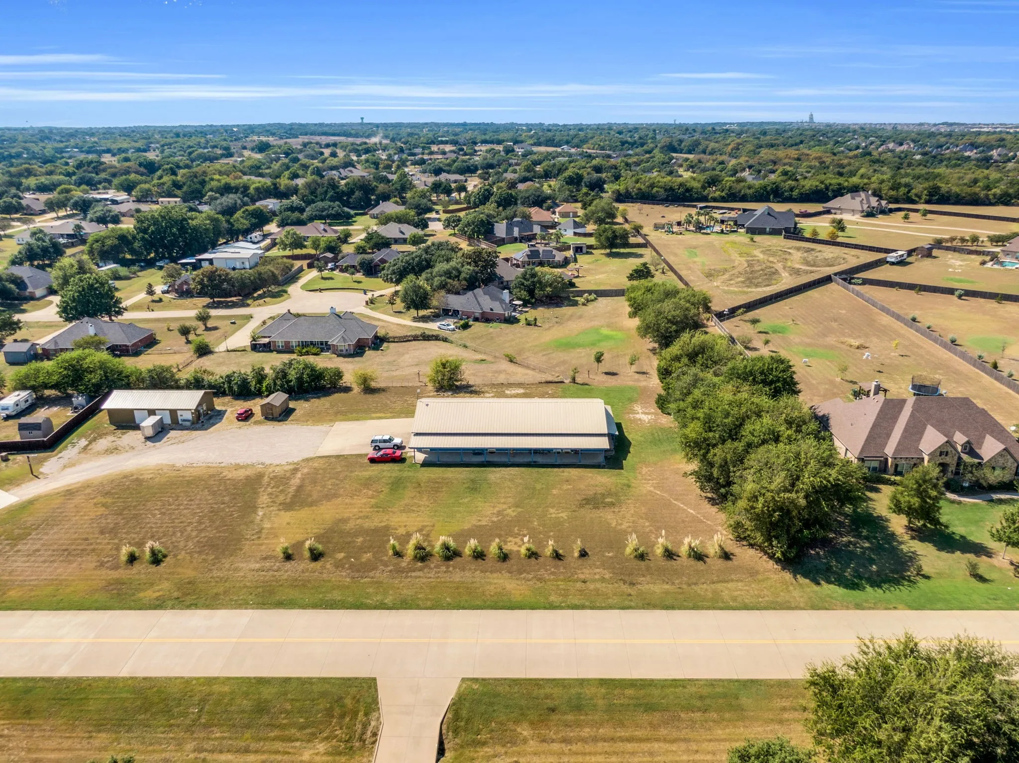 Drone / aerial view
