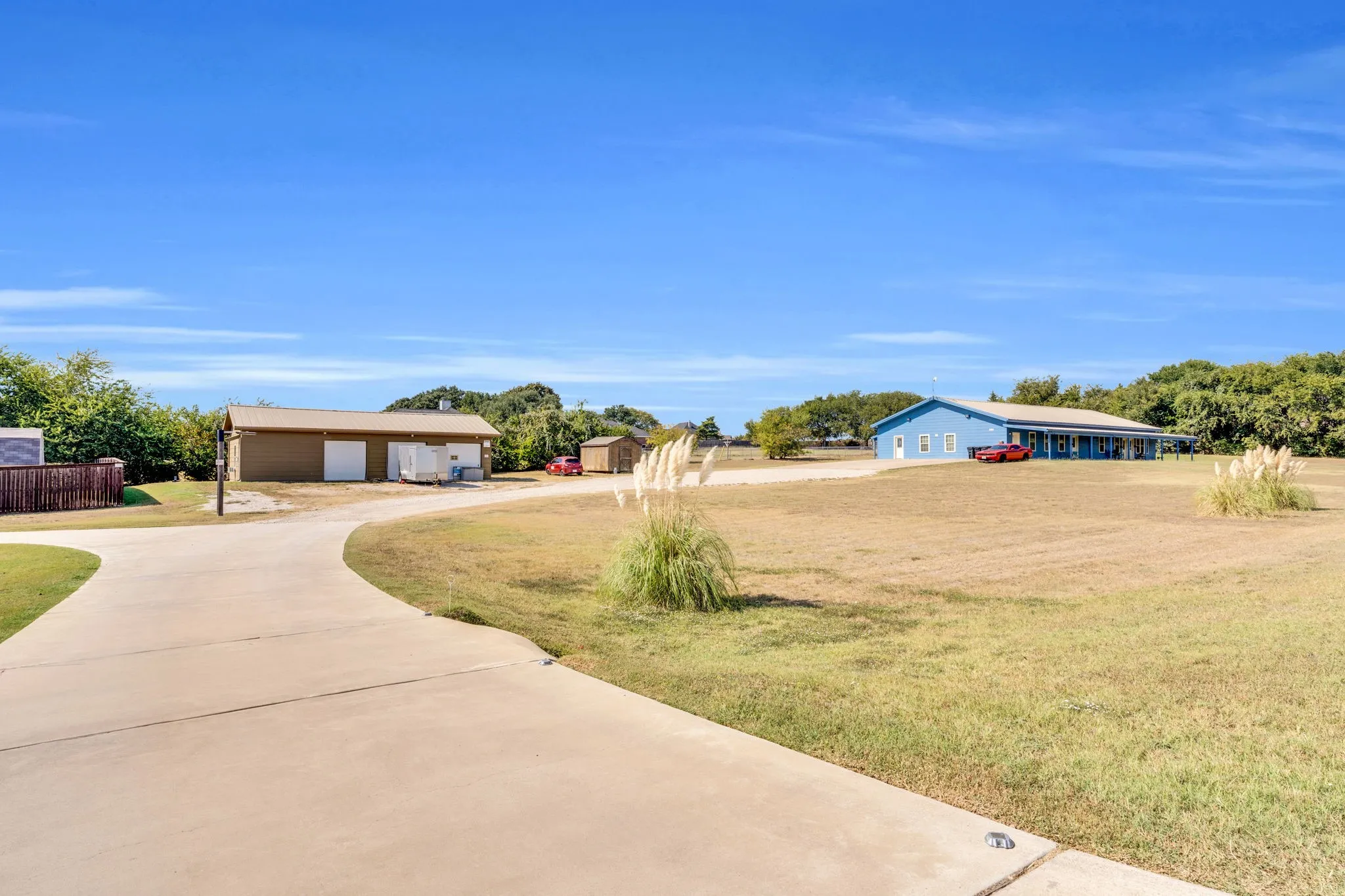 Shared driveway