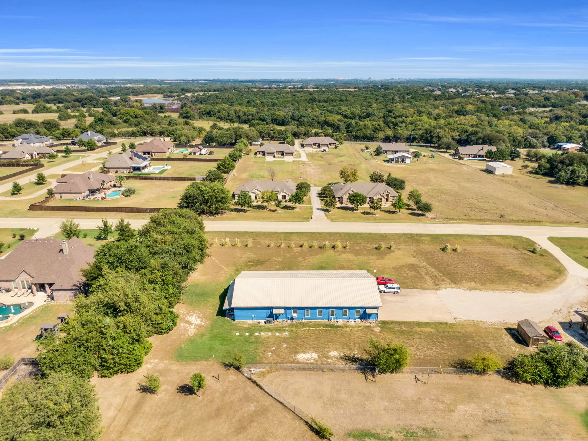 Drone / aerial view