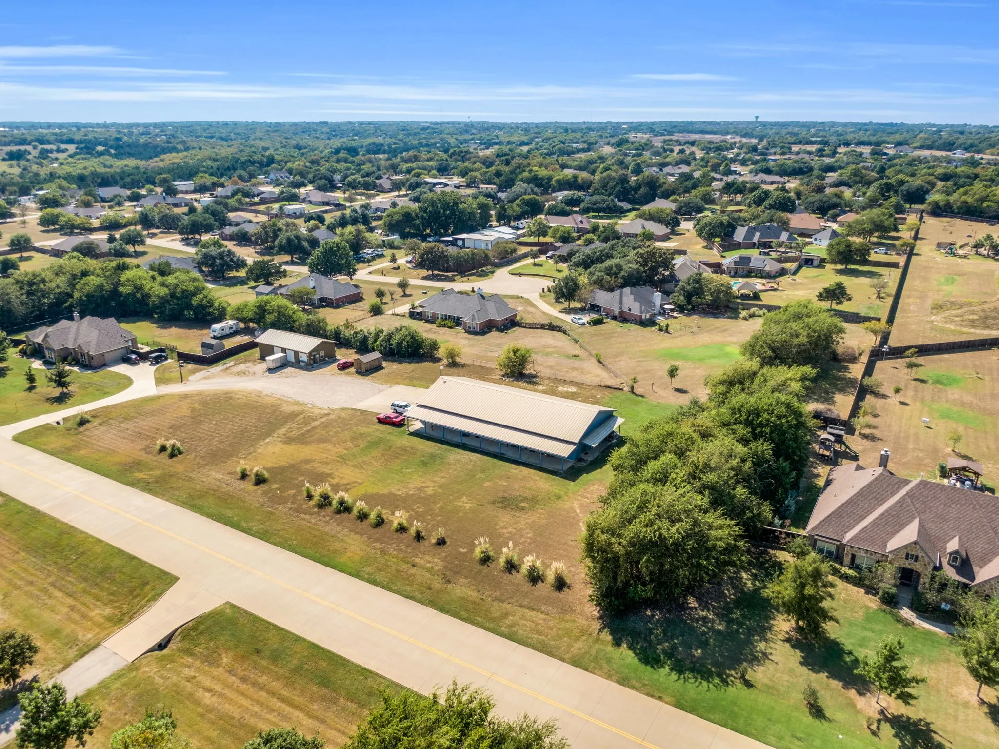 Drone / aerial view