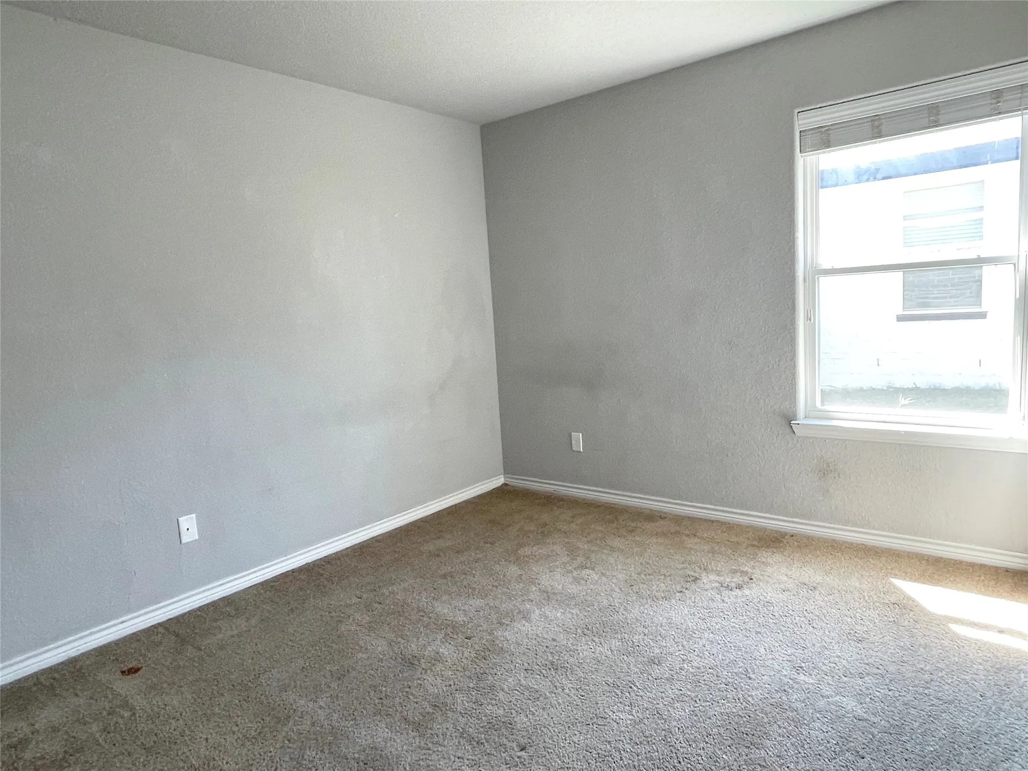 Third bedroom with carpet