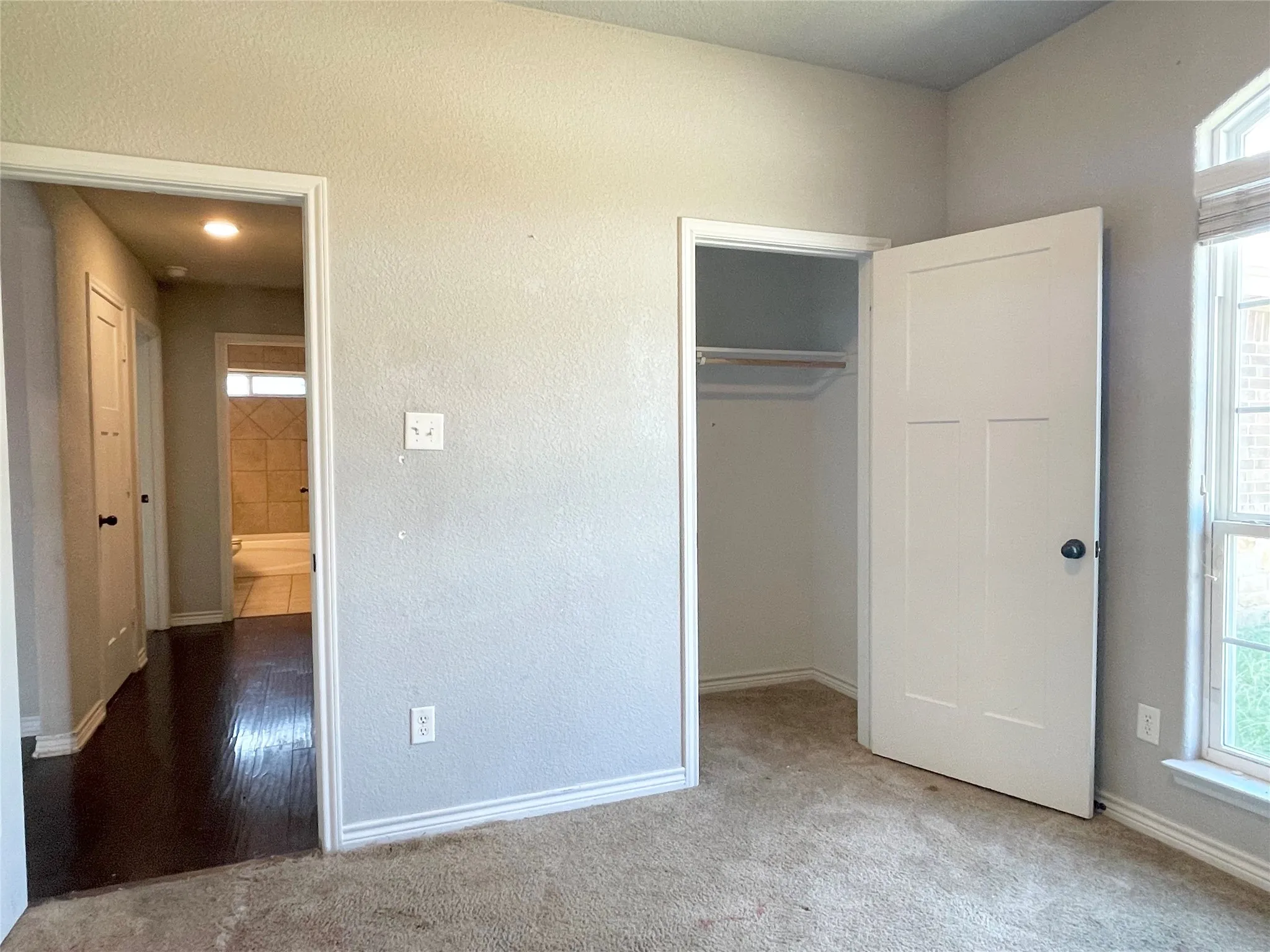 Second bedroom featuring a nice sized closet