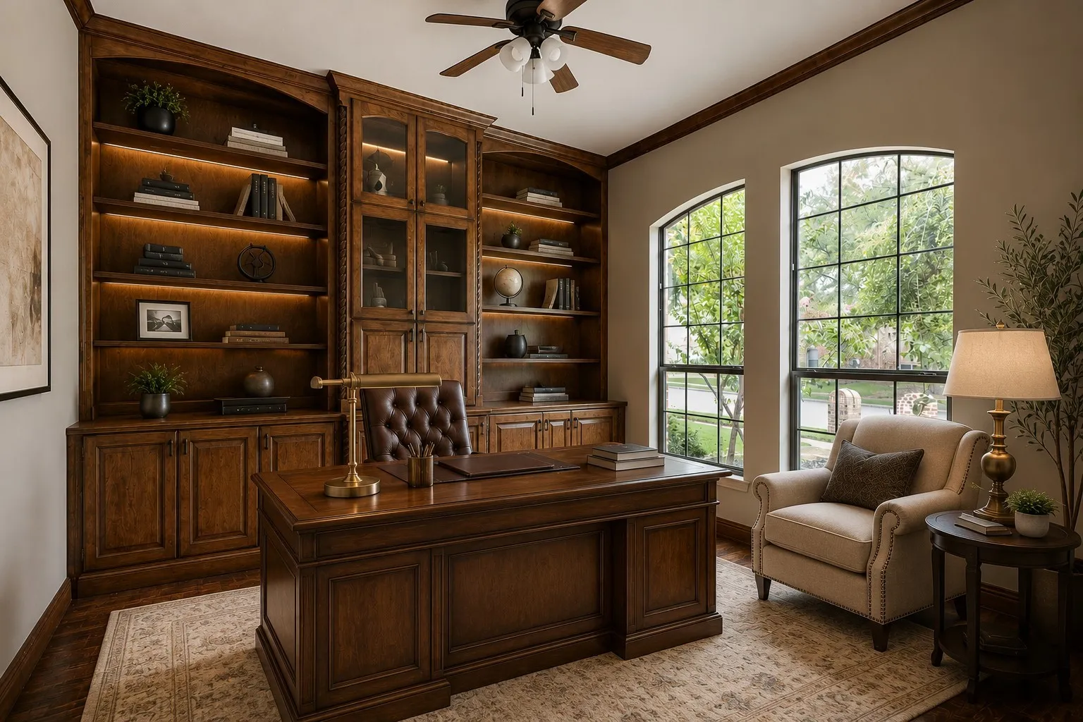[Virtually Staged] Sample Study Traditional
